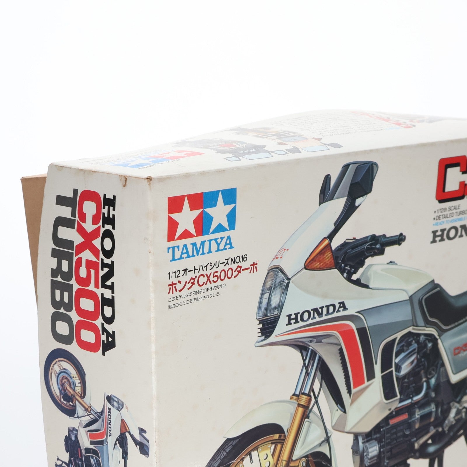 【中古即納】[PTM] オートバイシリーズ No.16 1/12 ホンダCX500ターボ プラモデル(1416) タミヤ(19820930)