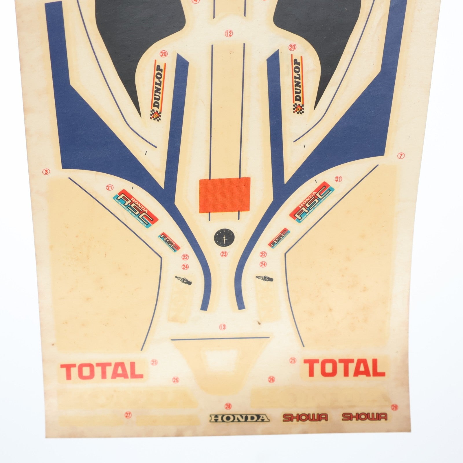 【中古即納】[PTM] オートバイシリーズ No.14 1/12 ホンダRS1000耐久レーサー プラモデル(1414) タミヤ(19991231)