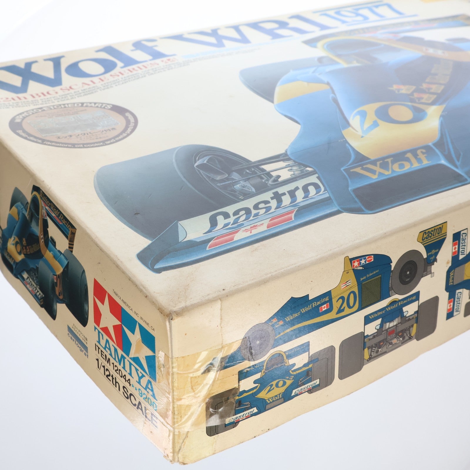【中古即納】[PTM] ビッグスケールシリーズ No.44 1/12 ウルフWR1 1977 プラモデル(12044) タミヤ(20111007)