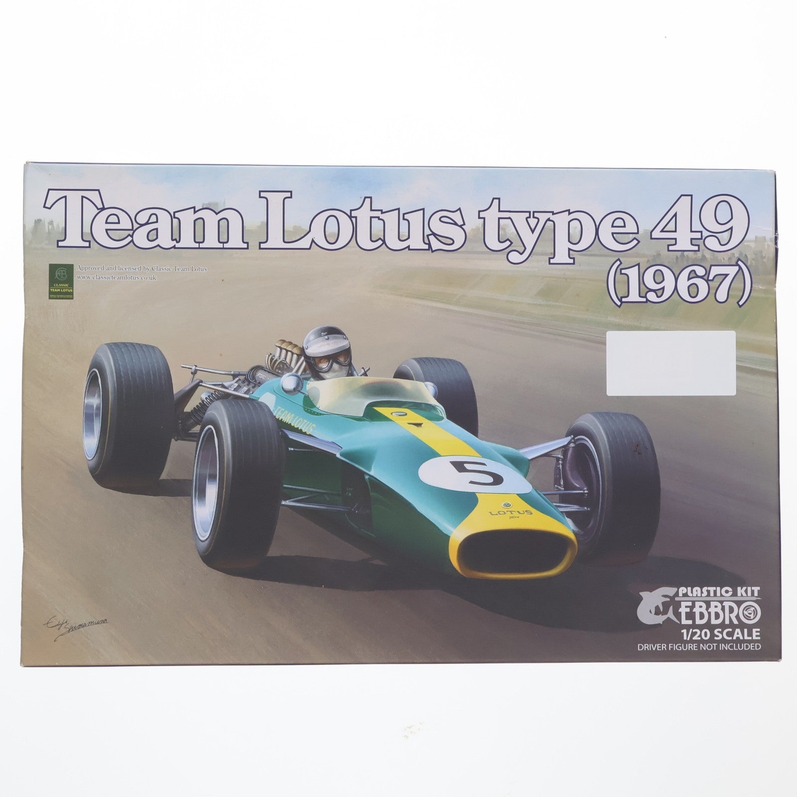 【中古即納】[PTM] 1/20 Team Lotus Type49 1967 プラモデル(20004) EBBRO(エブロ)(20130530)