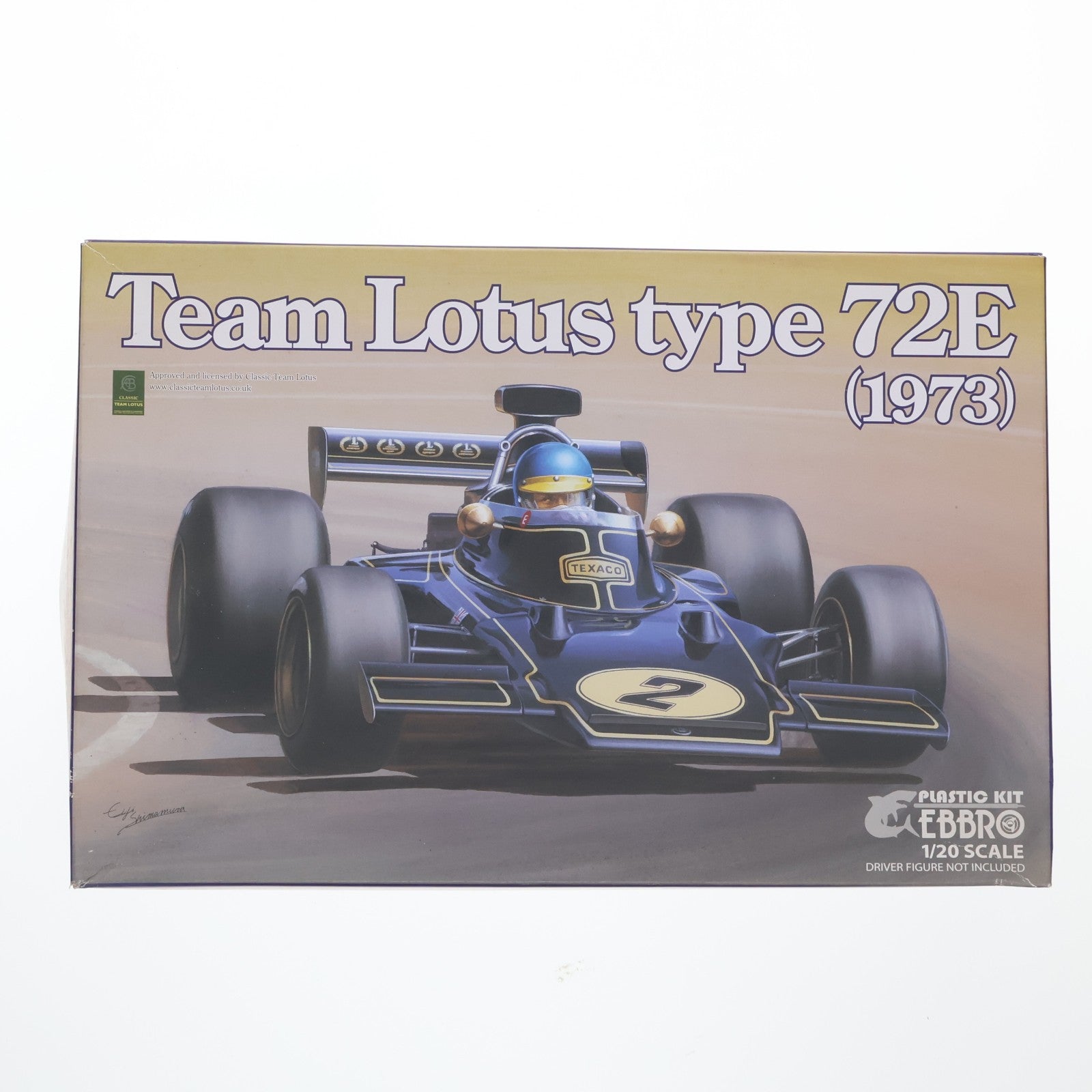 【中古即納】[PTM] 1/20 チームロータス タイプ 72E 1973 2nd プロダクション プラモデル(20009) EBBRO(エブロ)(20130921)
