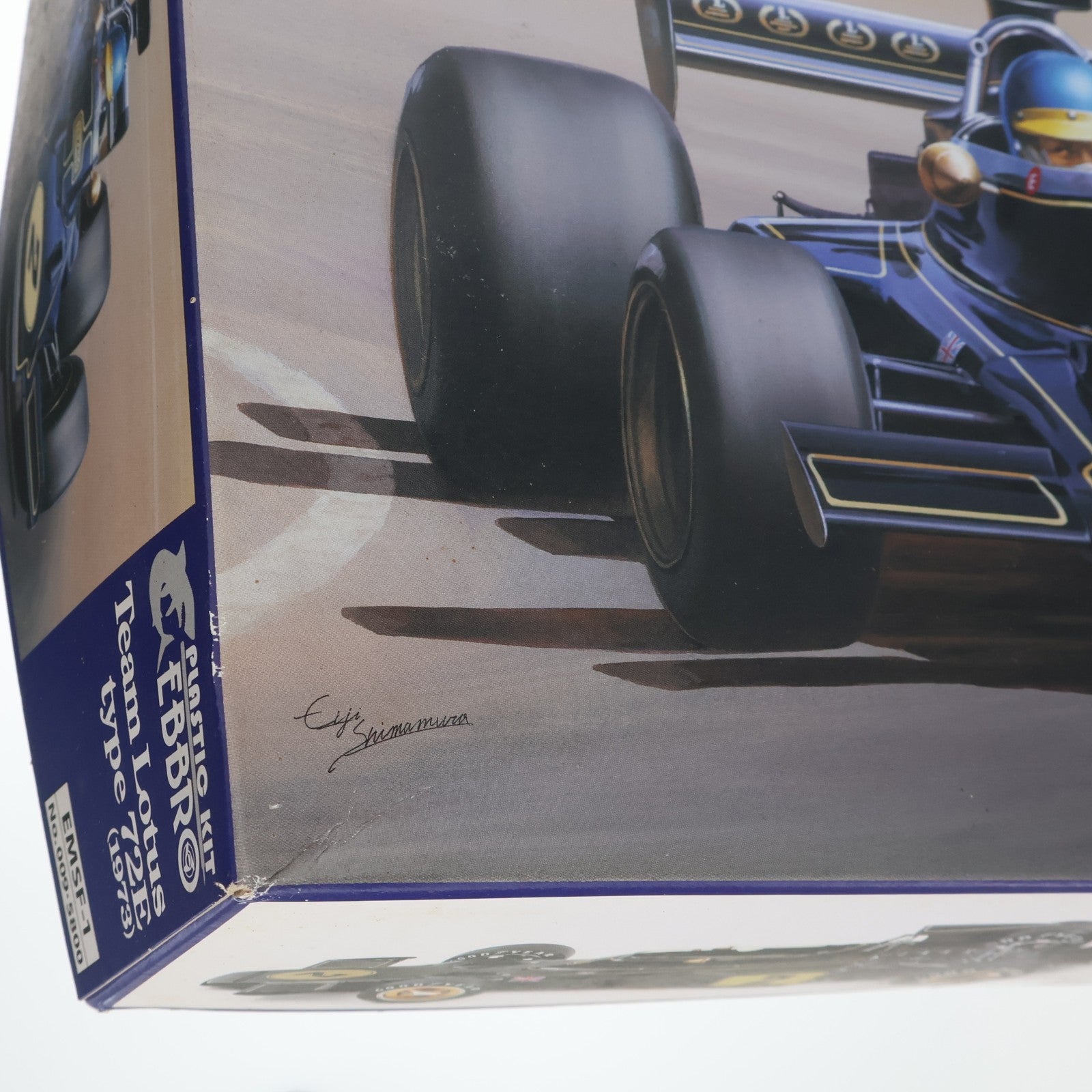 【中古即納】[PTM] 1/20 チームロータス タイプ 72E 1973 2nd プロダクション プラモデル(20009) EBBRO(エブロ)(20130921)