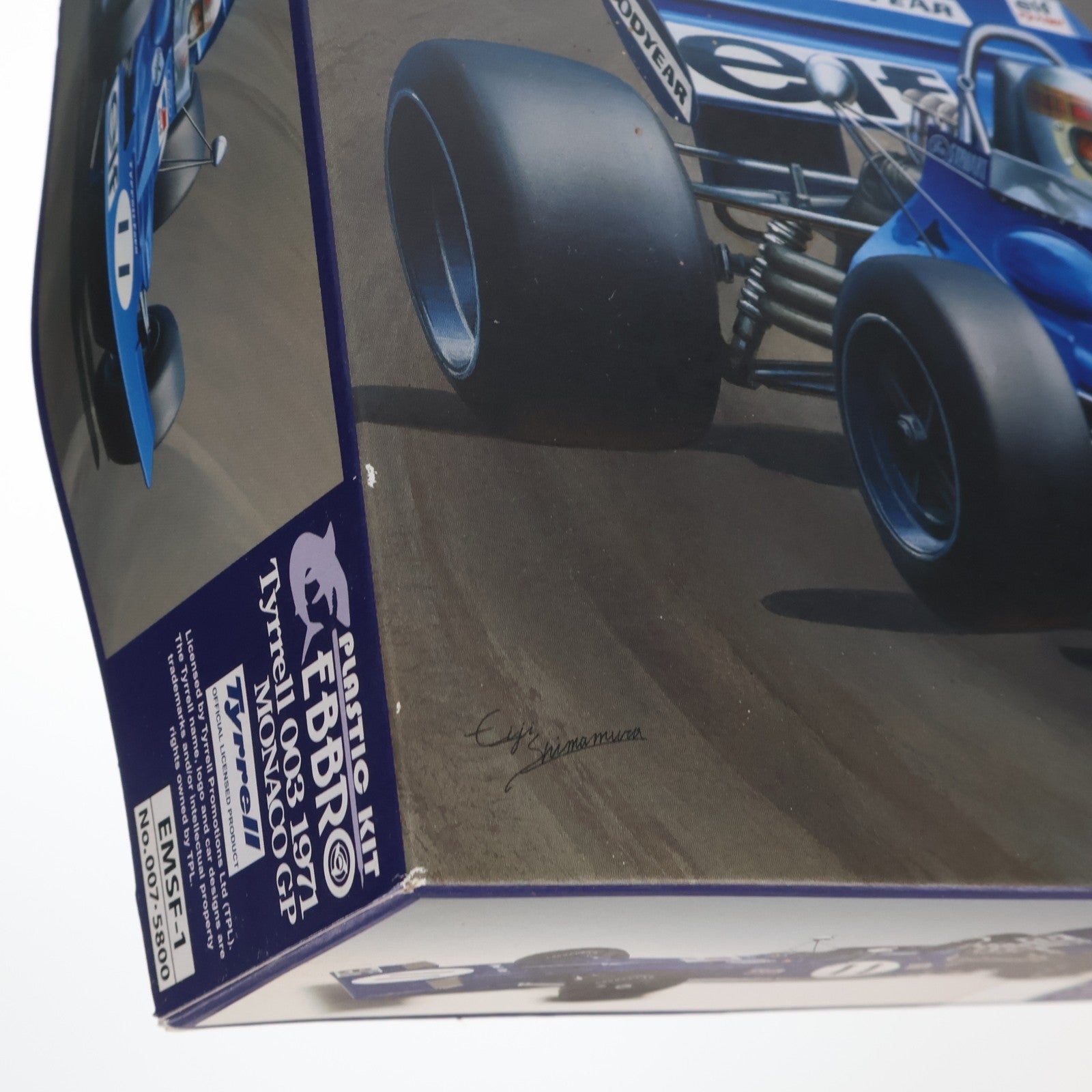 【中古即納】[PTM] 1/20 Tyrrell 003 Monaco GP 1971 プラモデル(20007) EBBRO(エブロ)(20141001)