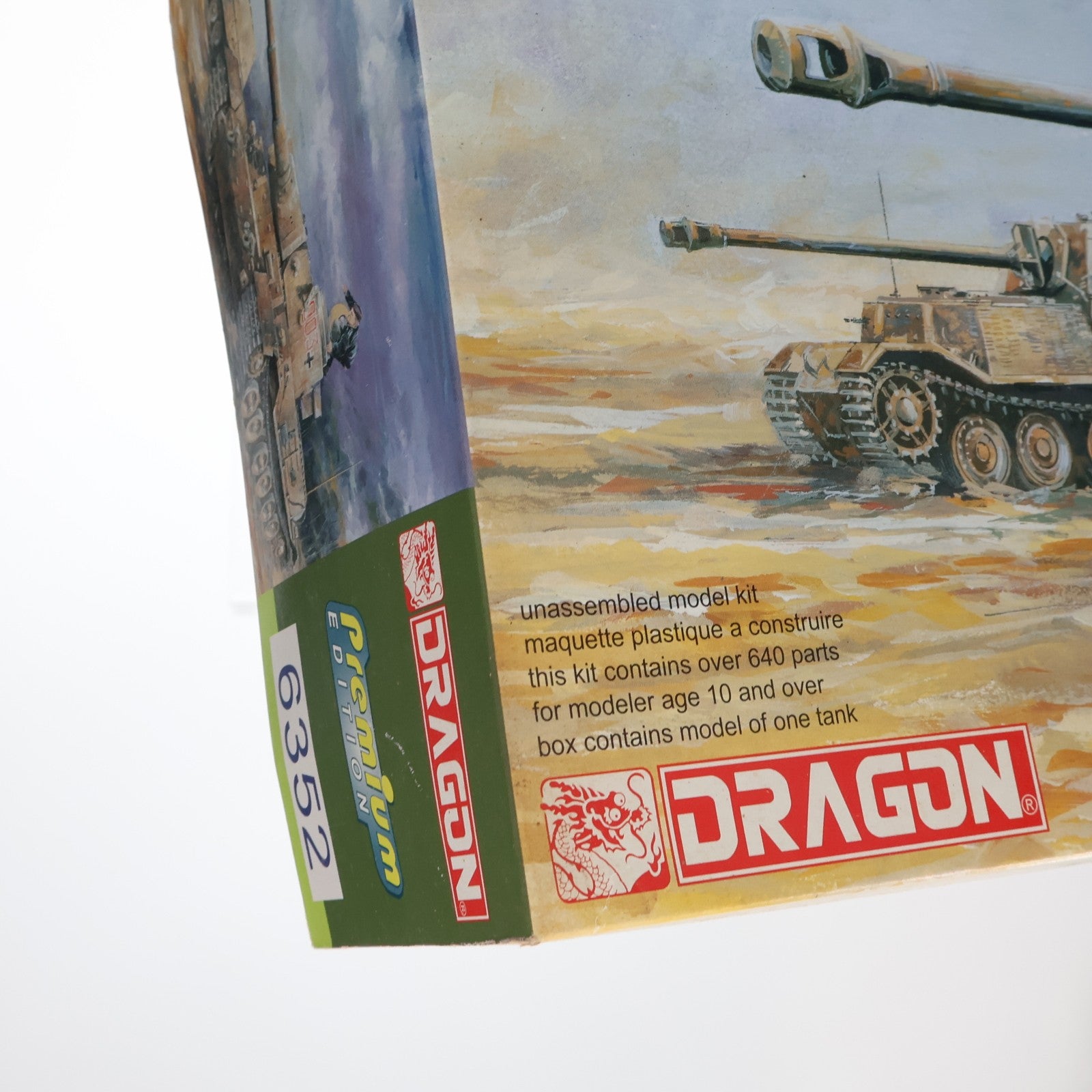 【中古即納】[PTM] '39-'45 SERIES 1/35 Sd.Kfz.181 Panzerkampfwagen VI P プラモデル(6352) DRAGON(ドラゴン)(20220328)