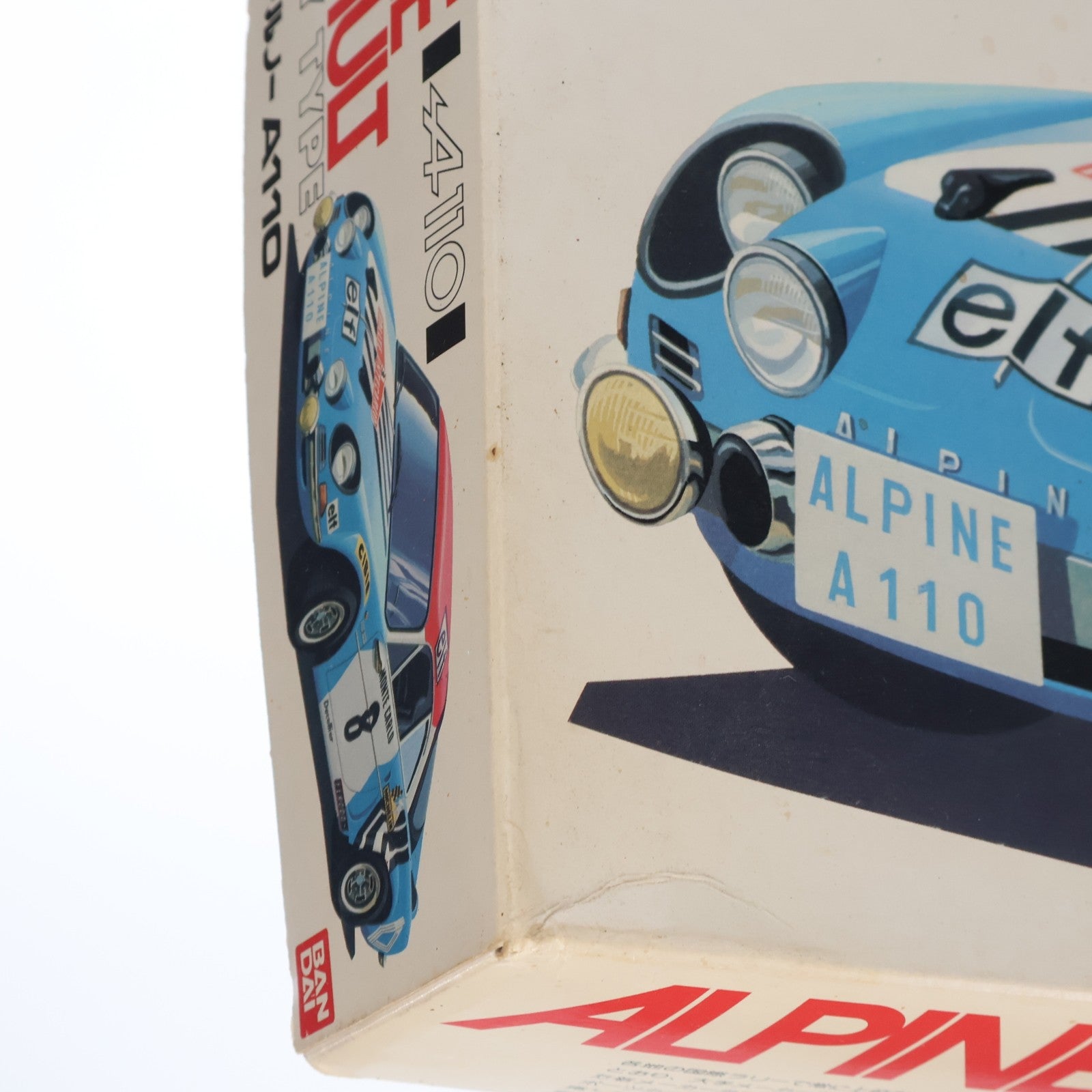 【中古即納】[PTM] ワールドカーシリーズ 1/20 アルピーヌ・ルノー A110 ラリータイプ プラモデル(0044200) バンダイ(20220328)