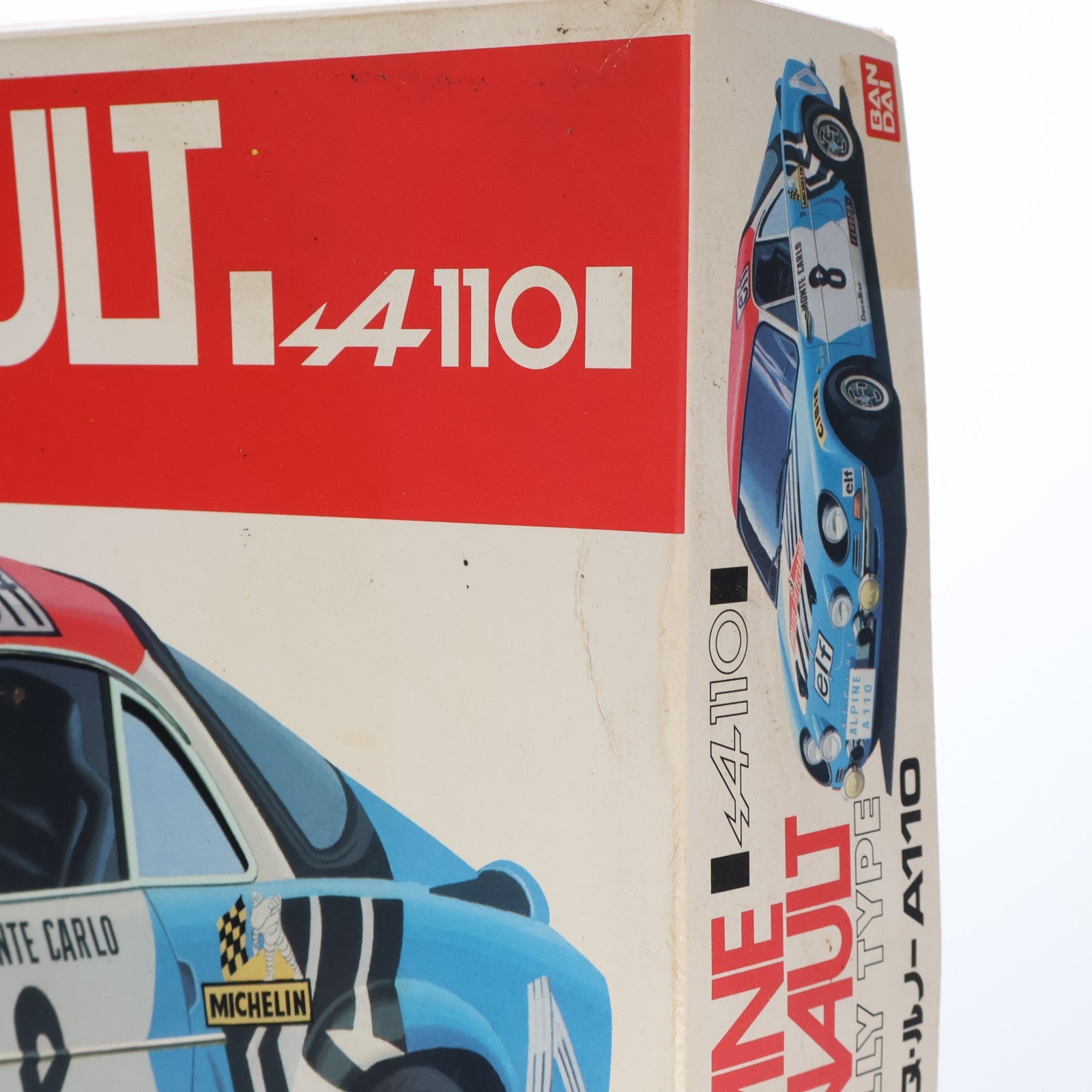 【中古即納】[PTM] ワールドカーシリーズ 1/20 アルピーヌ・ルノー A110 ラリータイプ プラモデル(0044200) バンダイ(20220328)