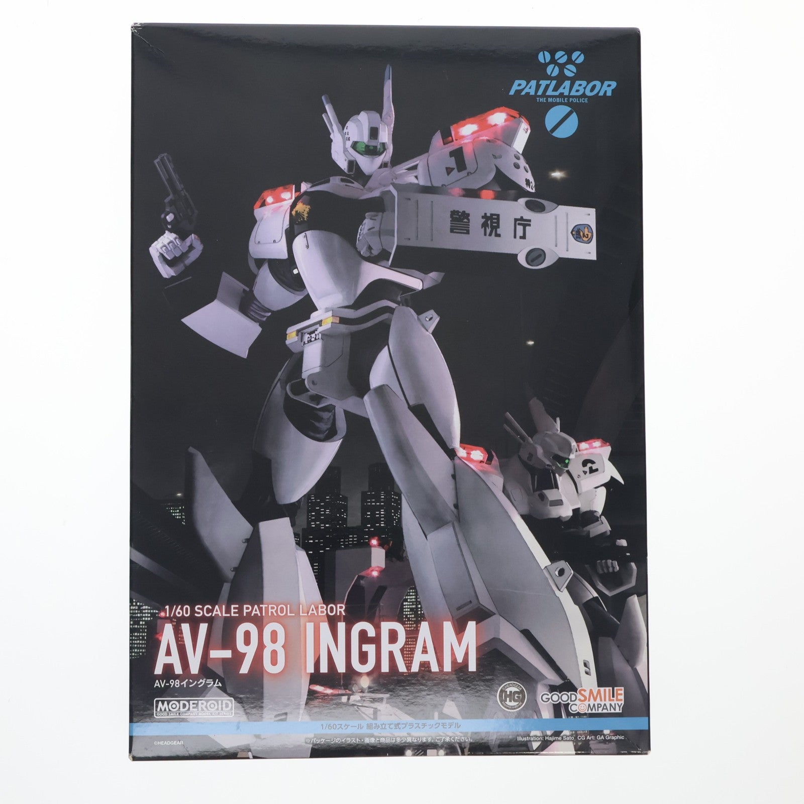 【中古即納】[PTM] MODEROID(モデロイド) 1/60 AV-98イングラム 機動警察パトレイバー プラモデル(119314) グッドスマイルカンパニー(20210124)