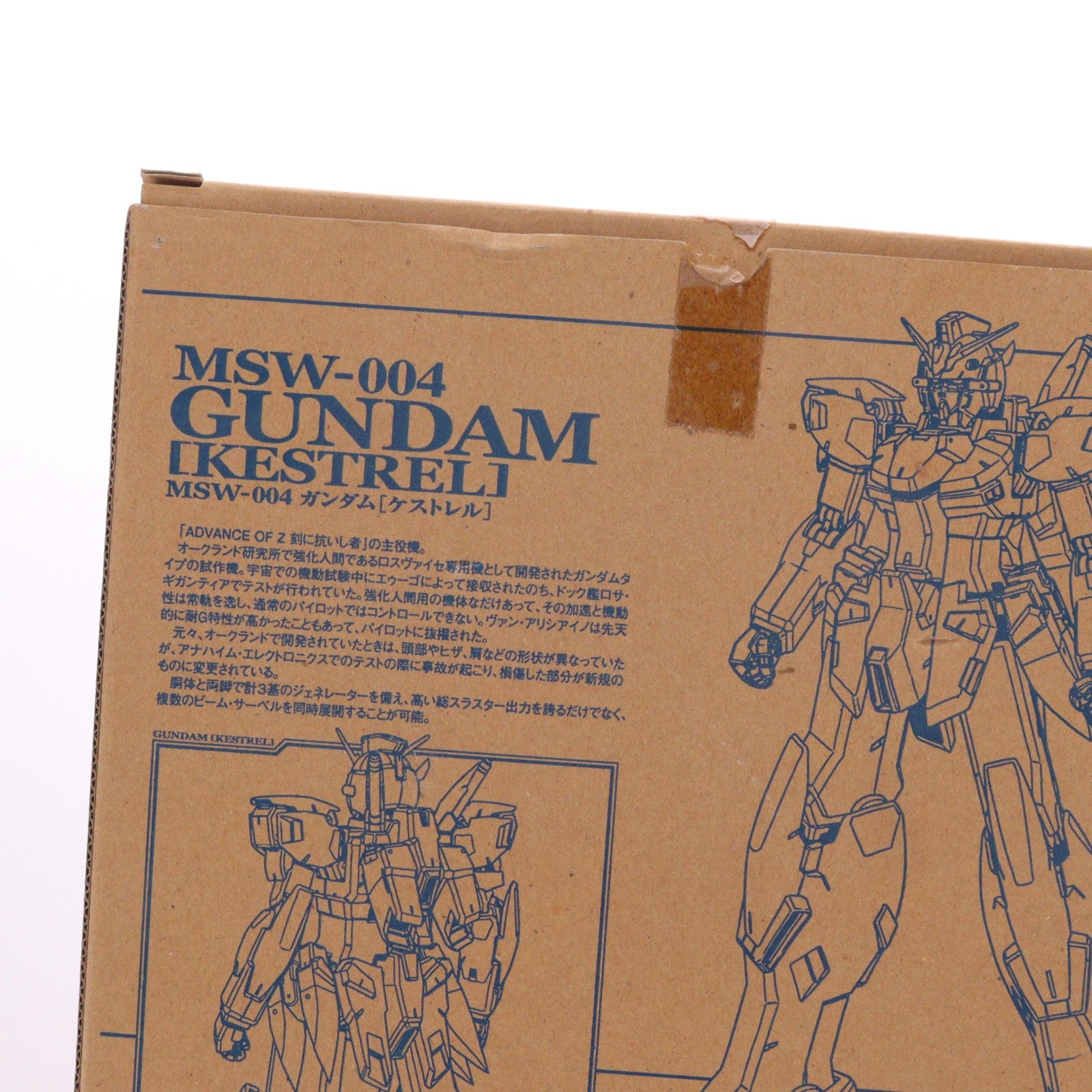 【中古即納】[PTM] (プラモデル単品) 1/144 MSW-004 ガンダム ケストレル 電撃ホビーマガジン2012年5月号付録 ADVANCE OF Z(アドバンスオブゼータ) 刻に抗いし者 プラモデル バンダイ(20120324)