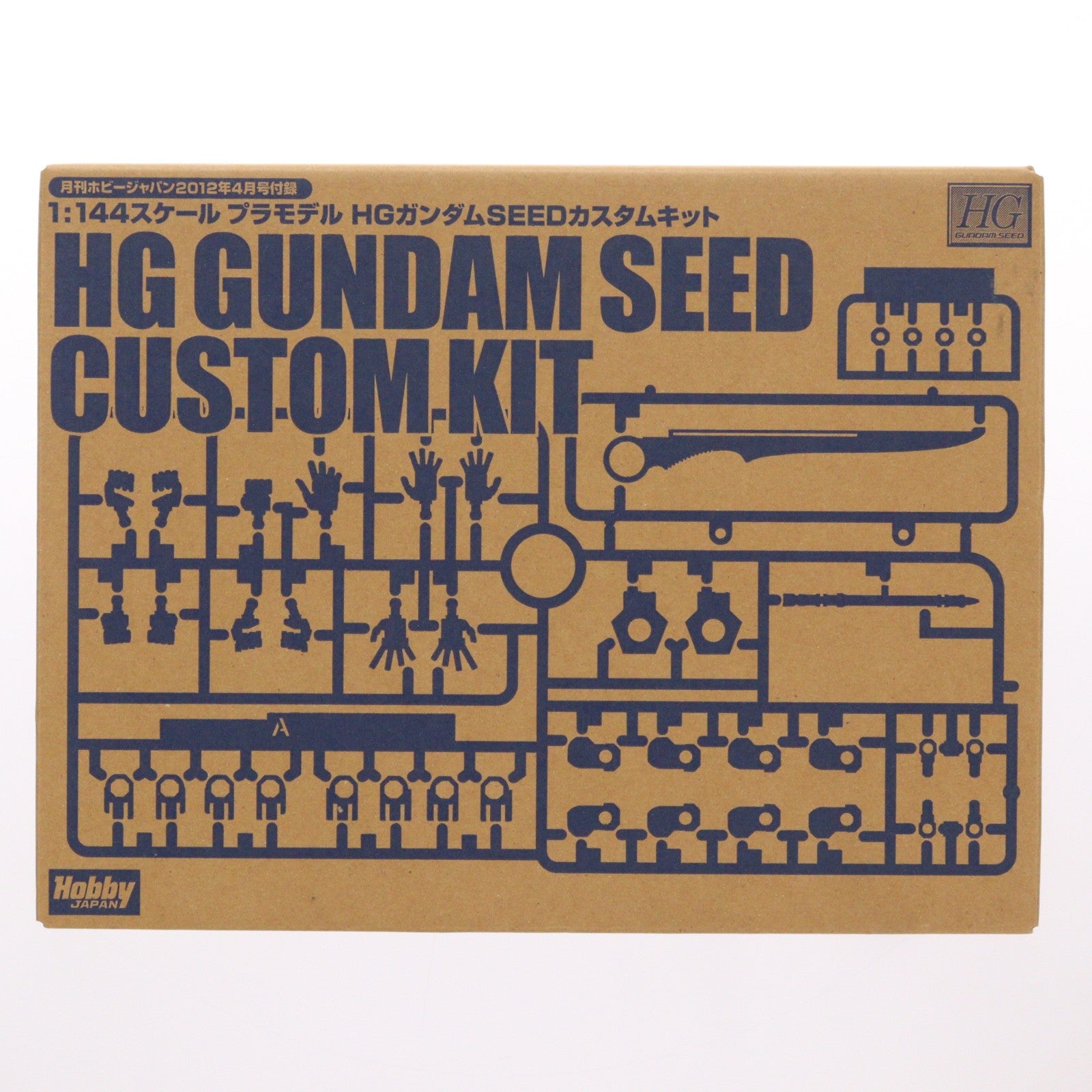 【中古即納】[PTM] (プラモデル単品) HG 1/144 ガンダムSEED カスタムキット 月刊ホビージャパン2012年04月号付録 機動戦士ガンダムSEED(シード) プラモデル用アクセサリ ホビージャパン/バンダイホビー(19991231)