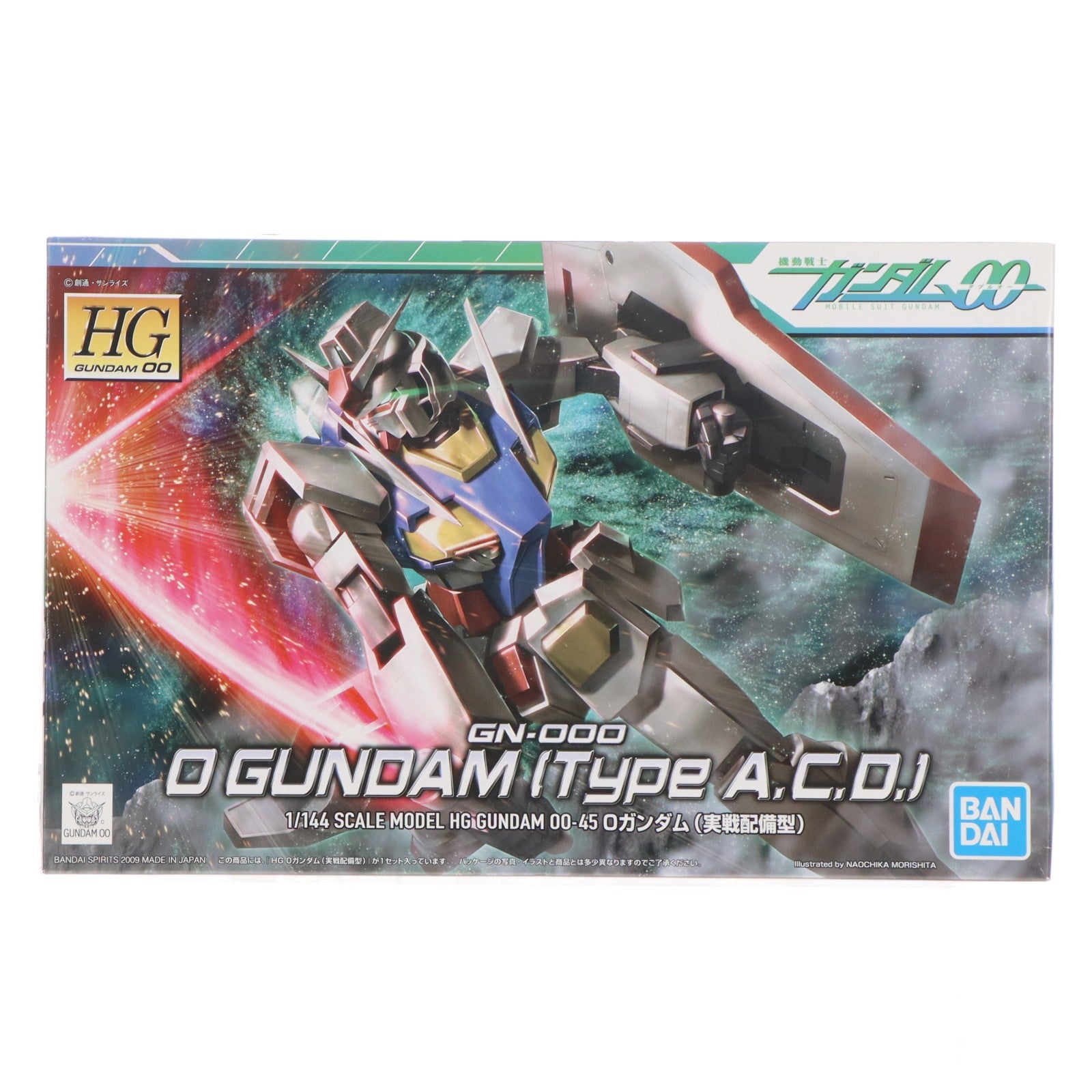 【中古即納】[PTM] (再販) HG 1/144 GN-000 オーガンダム(実戦配備型) 機動戦士ガンダム00(ダブルオー) プラモデル(5055732) バンダイスピリッツ(20260527)
