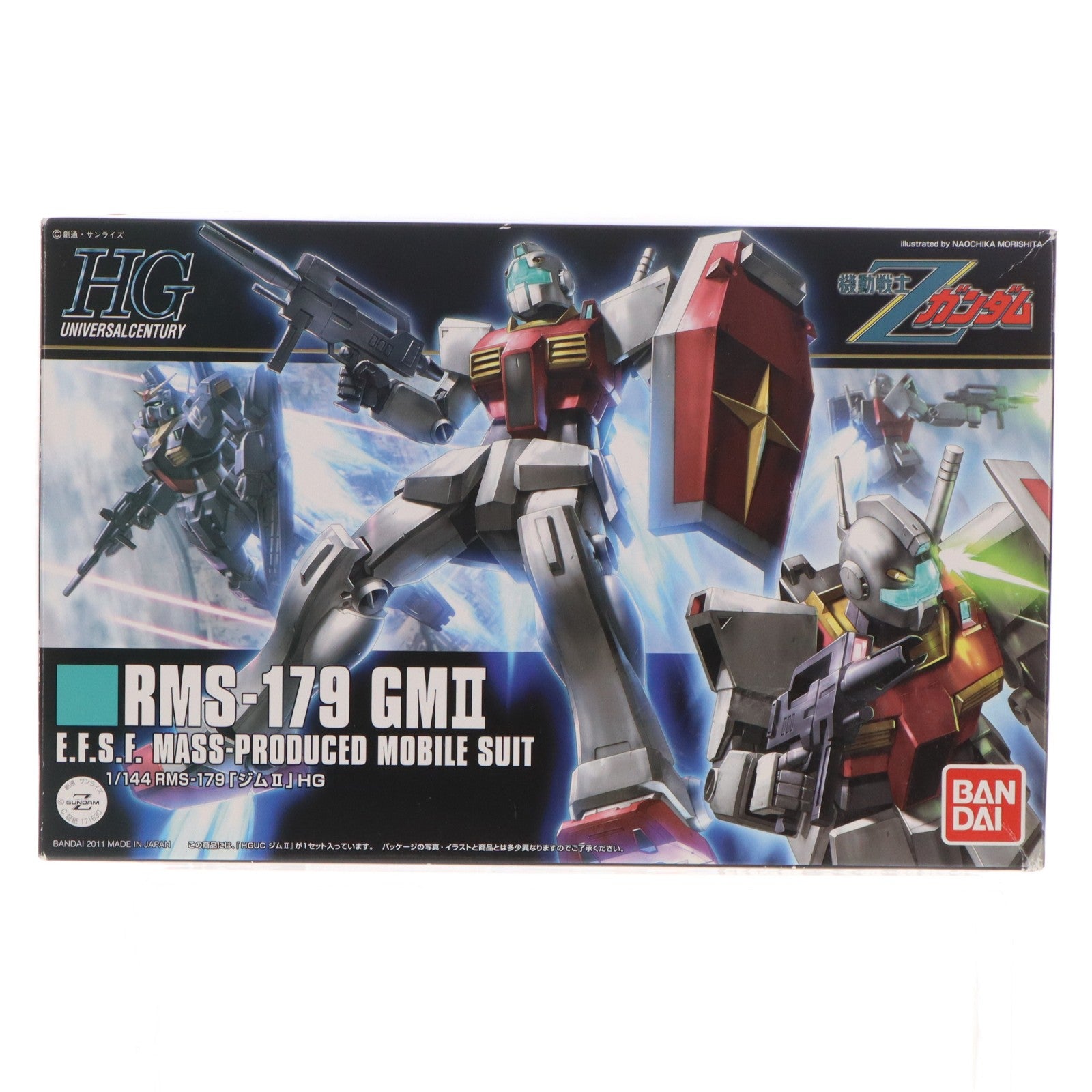 【中古即納】[PTM] HGUC 1/144 ジムII 機動戦士Zガンダム プラモデル バンダイ(20180321)