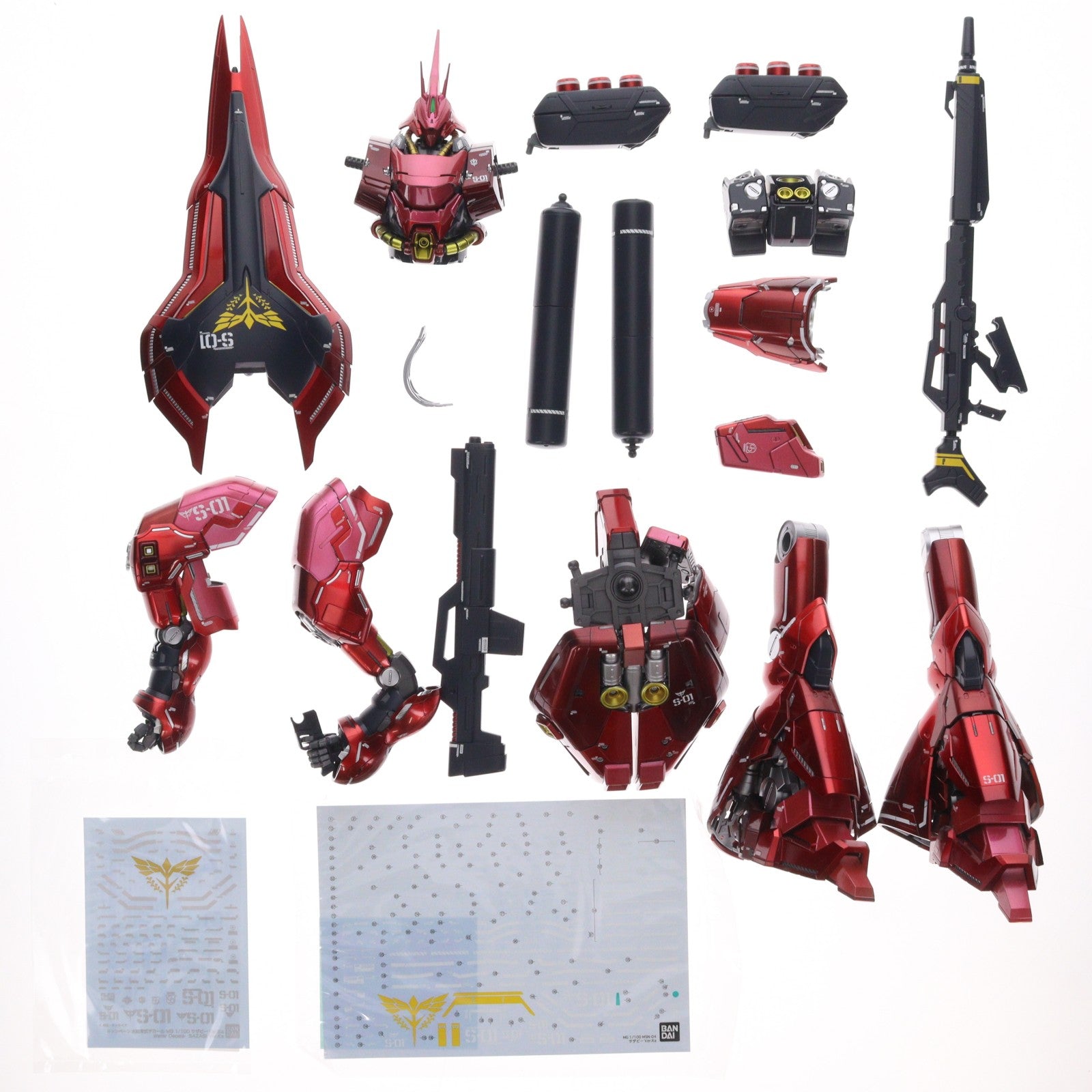 【中古即納】[PTM] 特典付属 MG 1/100 MSN-04 サザビー Ver.ka 機動戦士ガンダム 逆襲のシャア プラモデル(0185135) バンダイ(20180530)
