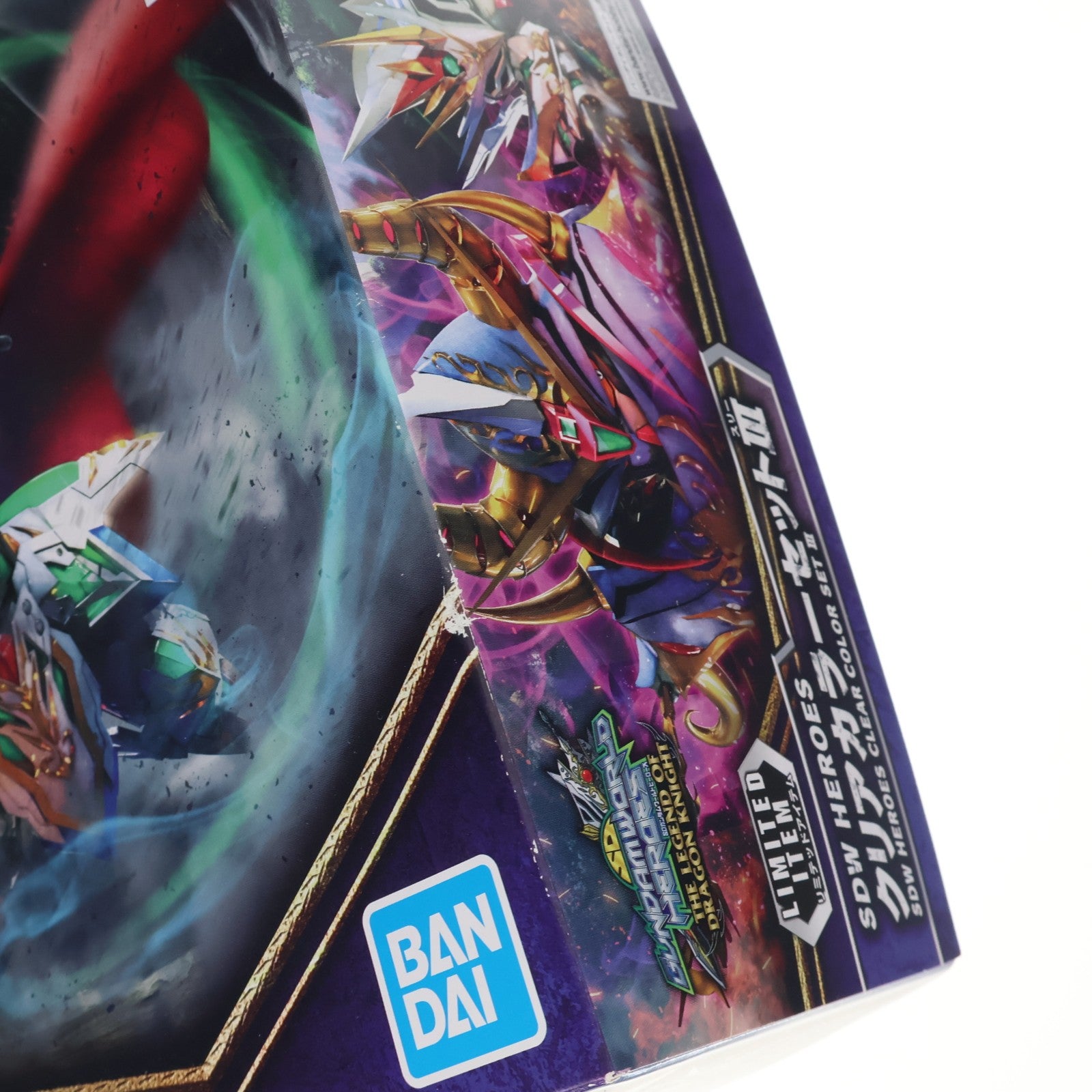 【中古即納】[PTM] イベント限定 SDW HEROES クリアカラーセットIII(2体セット) SDガンダムワールド ヒーローズ THE LEGEND OF DRAGON KNIGHT プラモデル(5065174) バンダイスピリッツ(20230211)