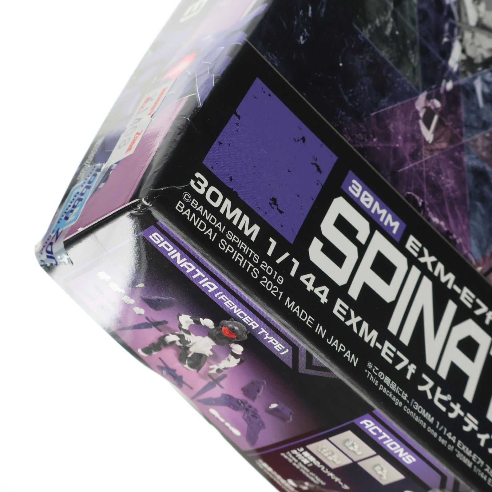 【中古即納】[PTM] (再販) 30MM 1/144 EXM-E7f スピナティア フェンサー仕様 30 MINUTES MISSIONS(サーティミニッツミッションズ) プラモデル(2553538) バンダイスピリッツ(20240424)