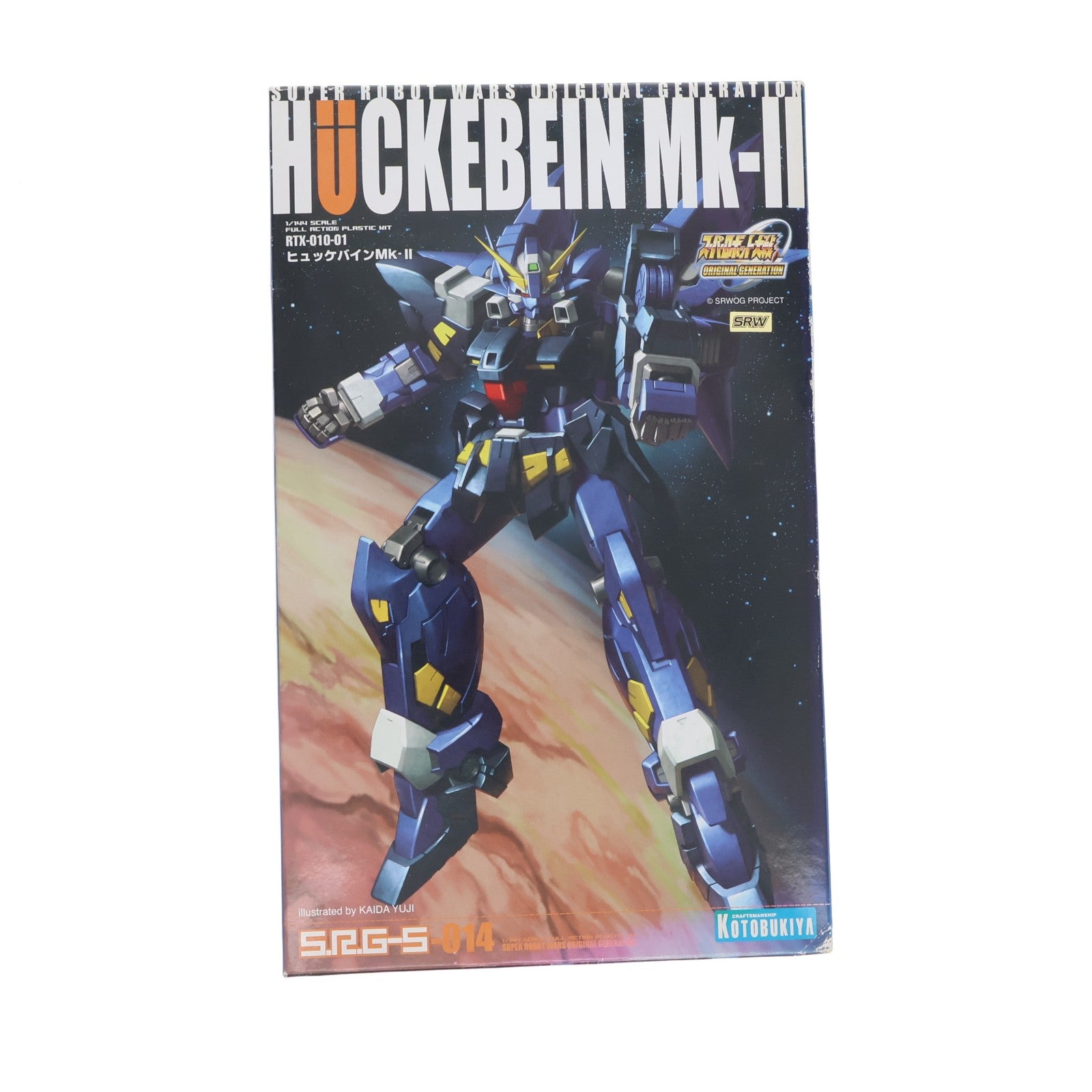【中古即納】[PTM] S.R.G-S 014 1/144 RTX-010-01 ヒュッケバインMk-II スーパーロボット大戦OG ORIGINAL GENERATIONS(オリジナルジェネレーションズ) プラモデル(KP-23) コトブキヤ(20061231)