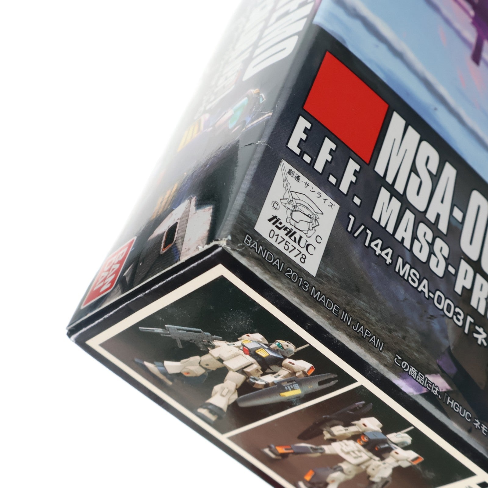【中古即納】[PTM] HGUC 1/144 ネモ(ユニコーンデザートカラーVer.) 機動戦士ガンダムUC(ユニコーン) プラモデル バンダイ(20190731)