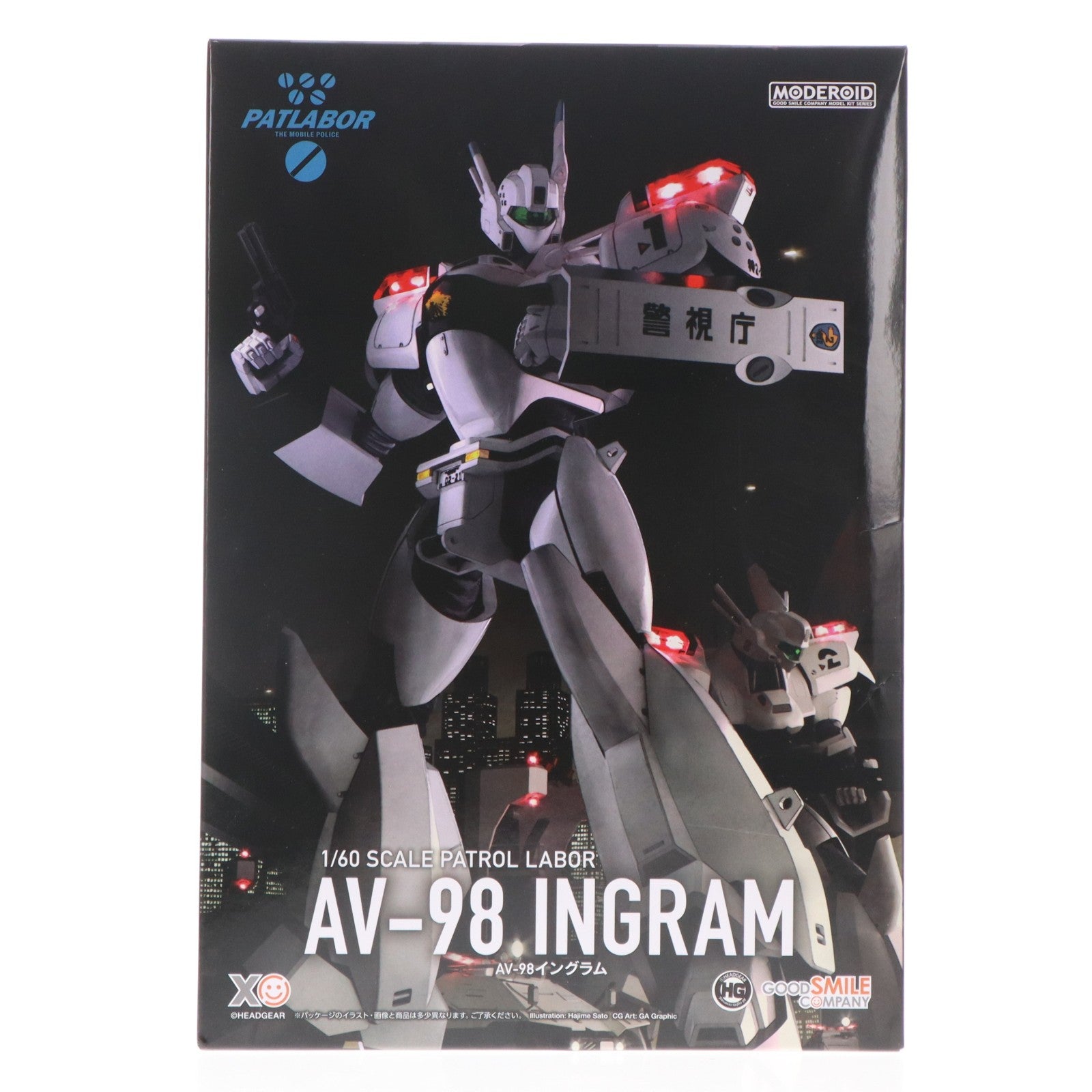 【中古即納】[PTM] (再々販) MODEROID(モデロイド) 1/60 AV-98イングラム 機動警察パトレイバー プラモデル グッドスマイルカンパニー(20230726)