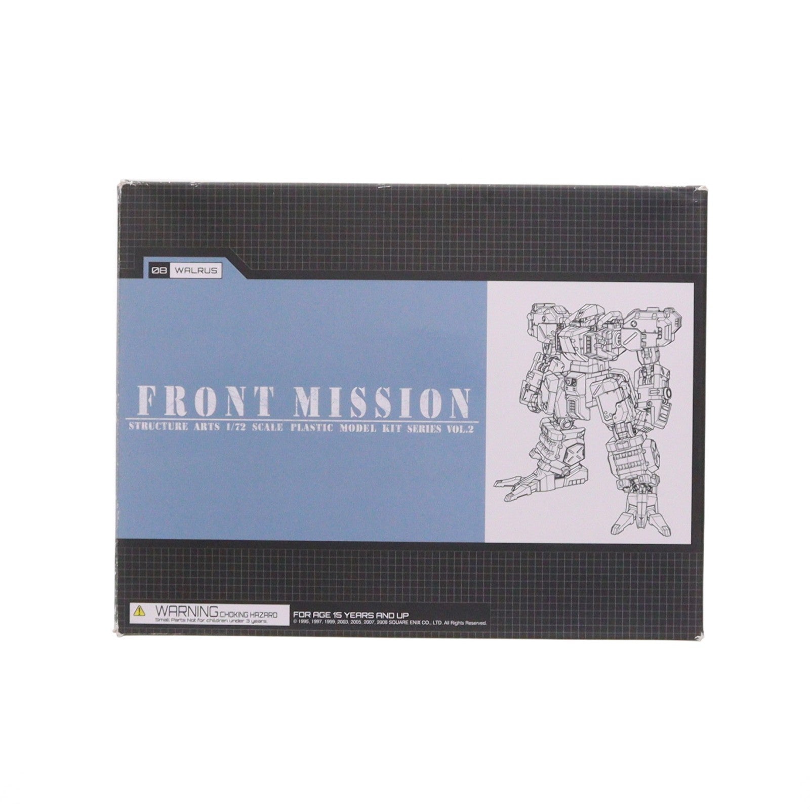 【中古即納】[PTM] 1/72 ウォーラス フロントミッション ストラクチャーアーツ プラスティック モデルキット シリーズ Vol.2 FRONT MISSION プラモデル スクウェア・エニックス(20211231)