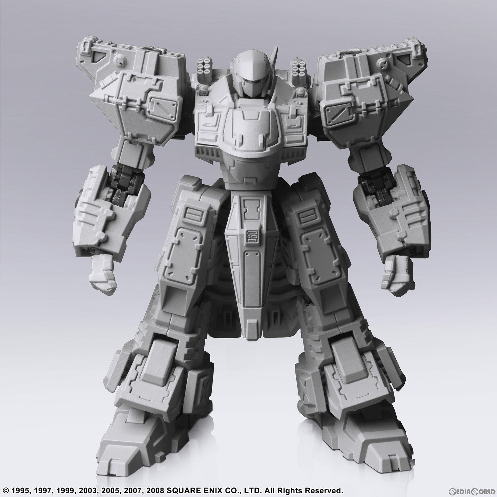 【中古即納】[PTM] 1/72 Enyo(炎陽) ライトグレーVer. フロントミッション ストラクチャーアーツ プラスティック モデルキット シリーズ Vol.2 FRONT MISSION プラモデル スクウェア・エニックス(20231109)