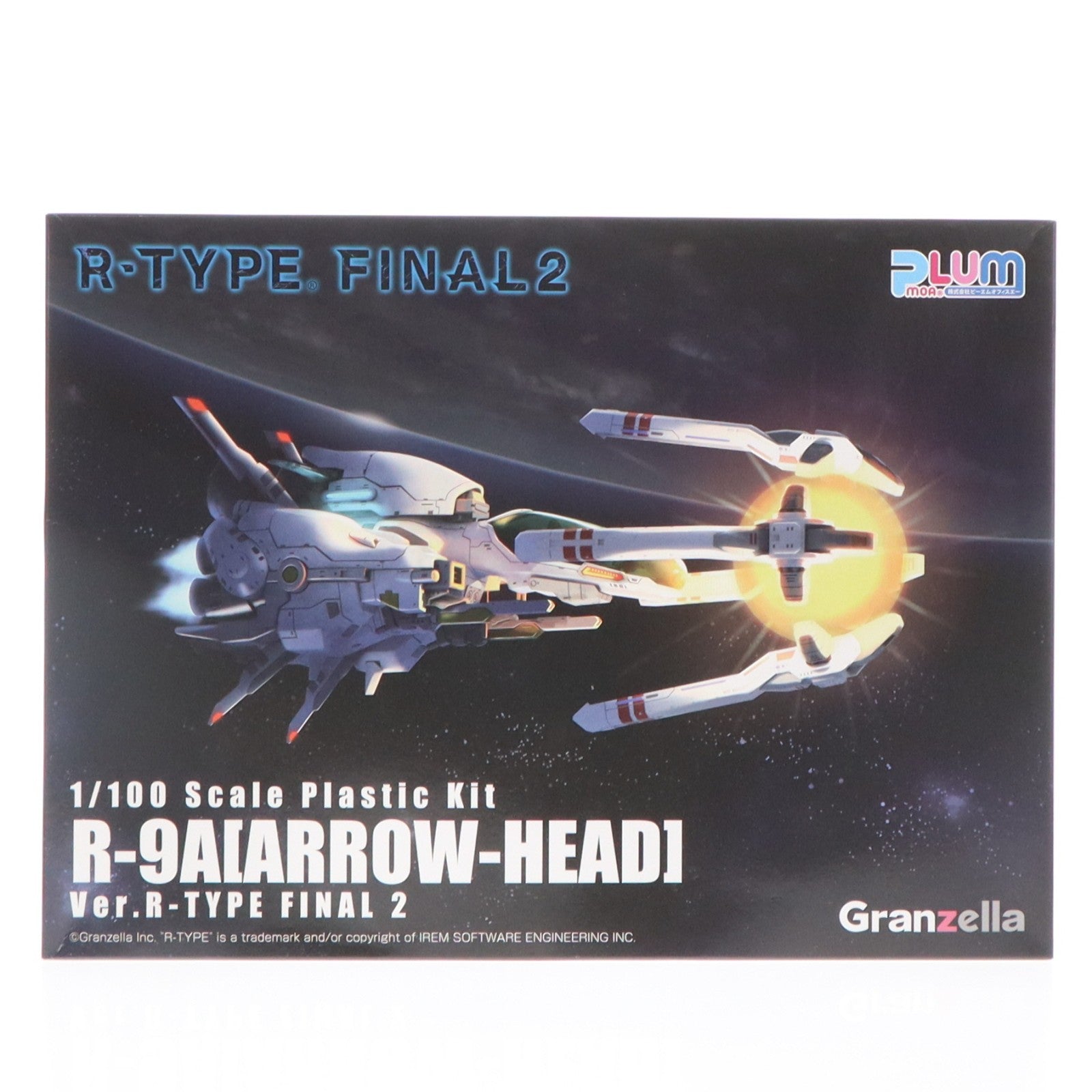 【中古即納】[PTM] 1/100 R-9A[ARROW-HEAD]Ver.R-TYPE FINAL 2(アール・タイプ ファイナル2) プラモデル(PP123) PLUM(プラム)(20220601)