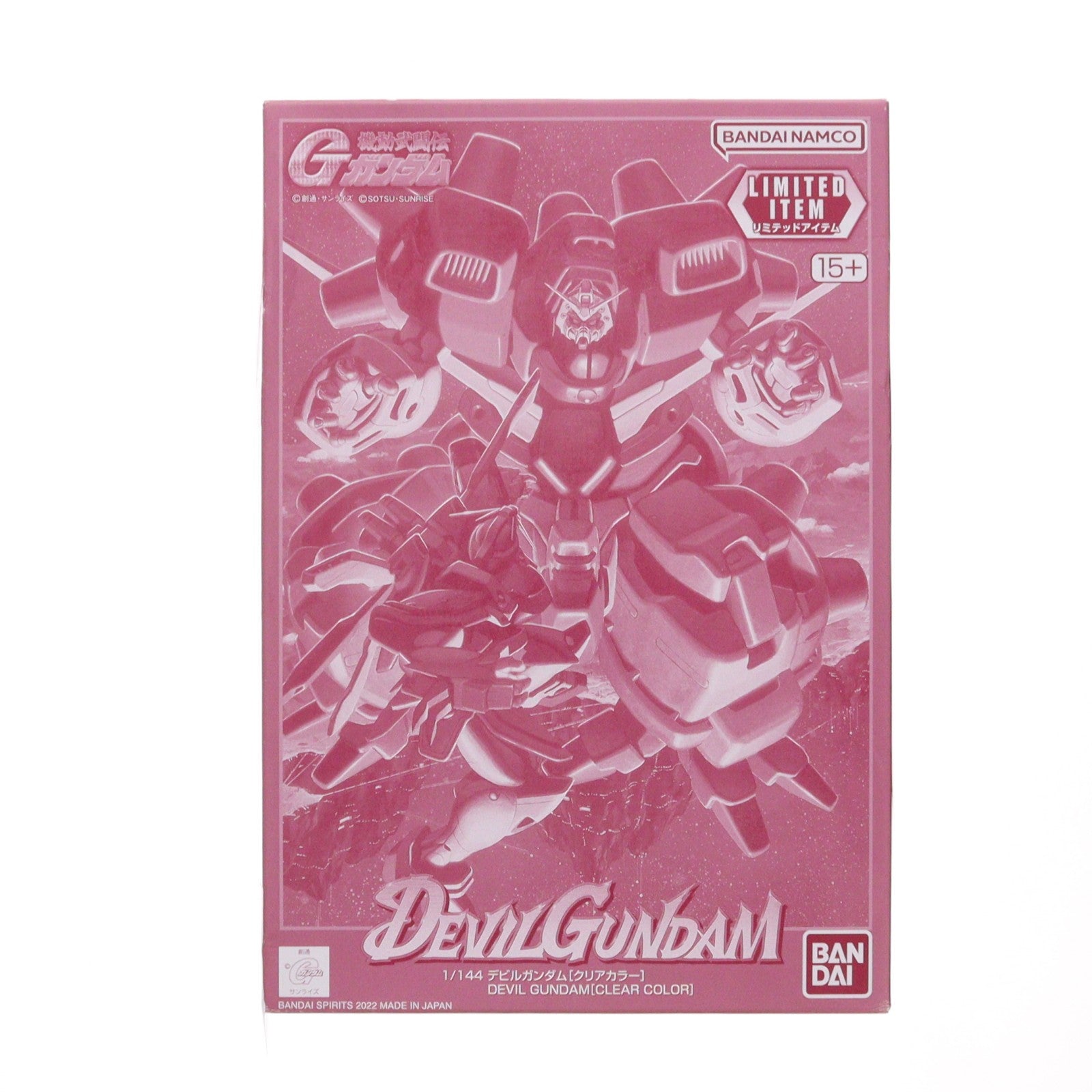 【中古即納】[PTM] イベント限定 1/144 JDG-00X デビルガンダム[クリアカラー] 機動武闘伝Gガンダム プラモデル(5063420) バンダイスピリッツ(20220813)