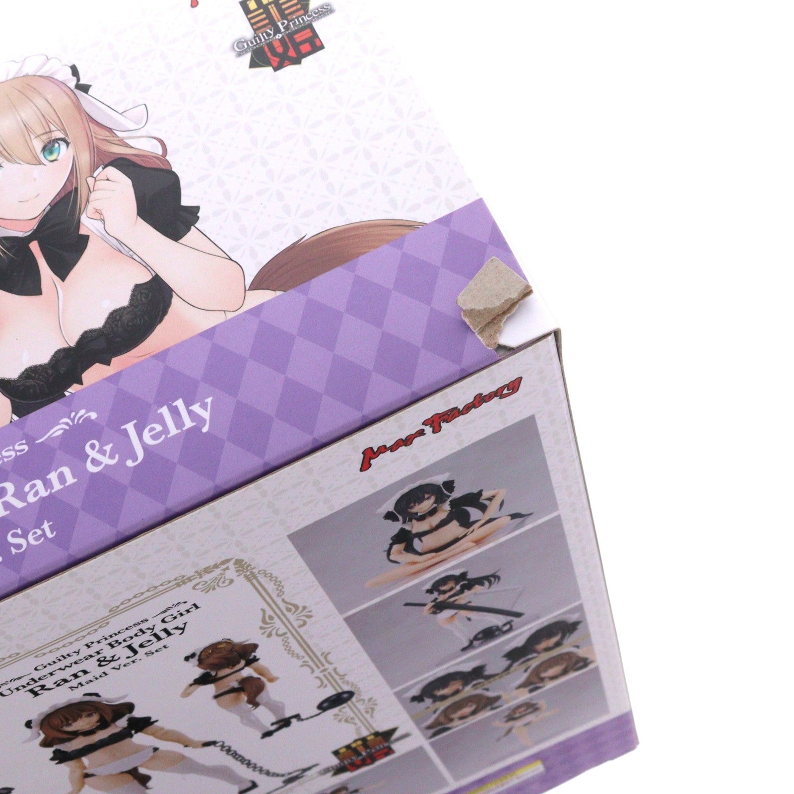 【中古即納】[PTM] Amazon限定 PLAMAX GP-07 下着素体娘 ラン&ジェリー メイドVer.セット ギルティプリンセス プラモデル マックスファクトリー(20240131)