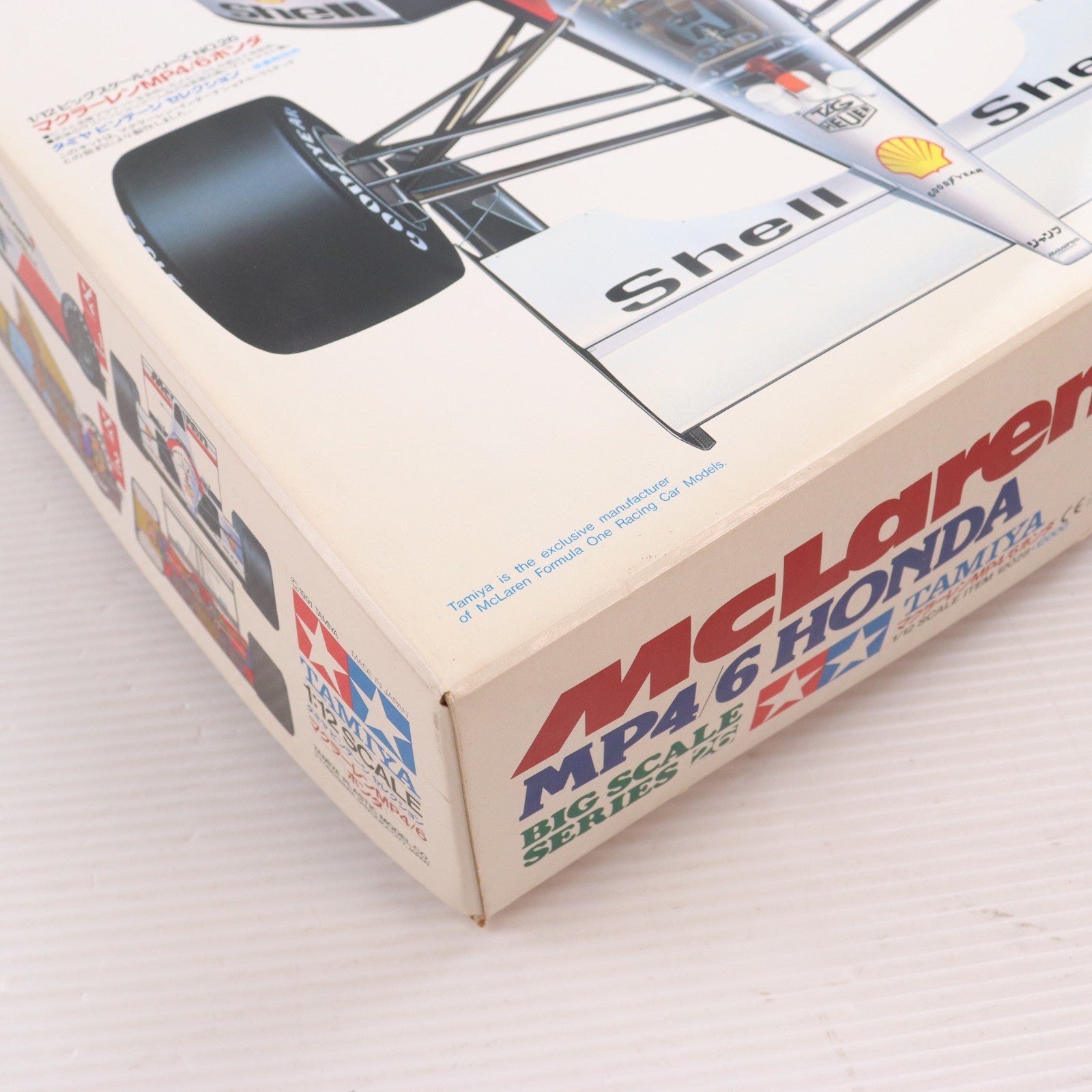 【中古即納】[PTM] ビッグスケールシリーズ No.26 1/12 ホンダ マクラーレン MP4/6 ディスプレイモデル プラモデル(12028) タミヤ(19991231)
