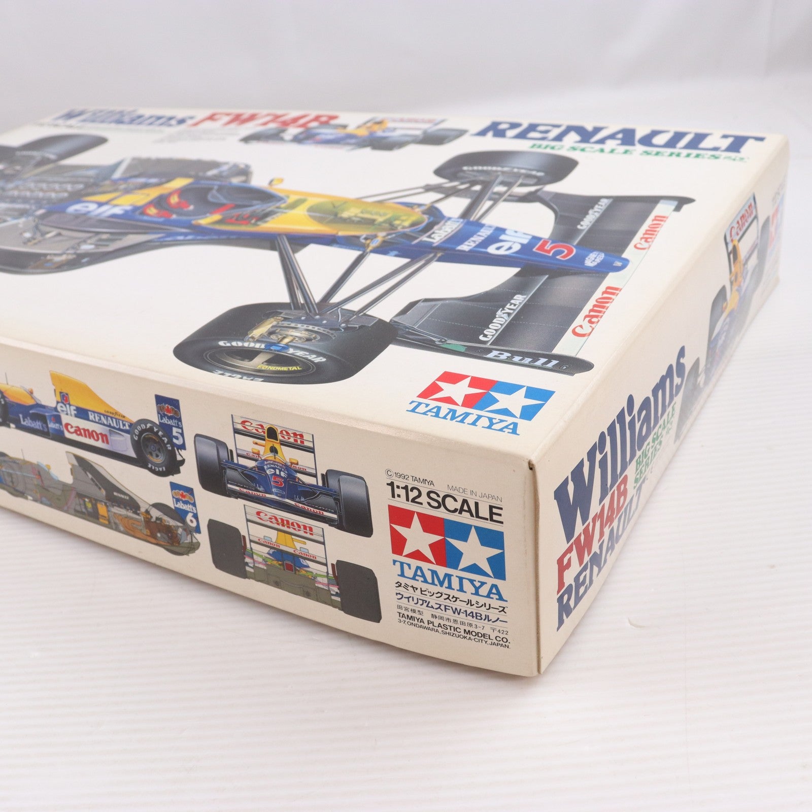 【中古即納】[PTM] ビッグスケールシリーズ No.29 1/12 ウィリアムズ FW14B ルノー ディスプレイモデル プラモデル(12029) タミヤ(20111007)