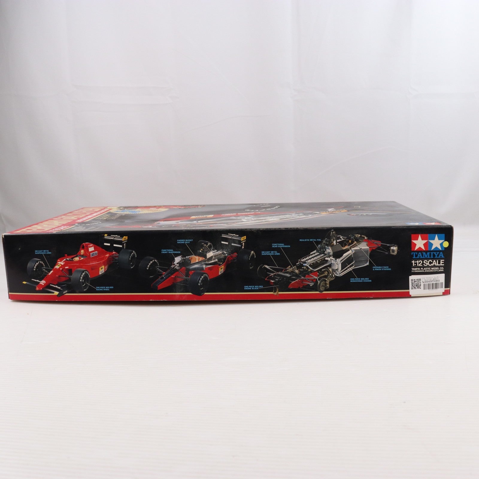 【中古即納】[PTM] ビッグスケールシリーズ No.30 1/12 フルビュー フェラーリ 641/2(F190) 透明カウリング ディスプレイモデル プラモデル(12030) タミヤ(19991231)