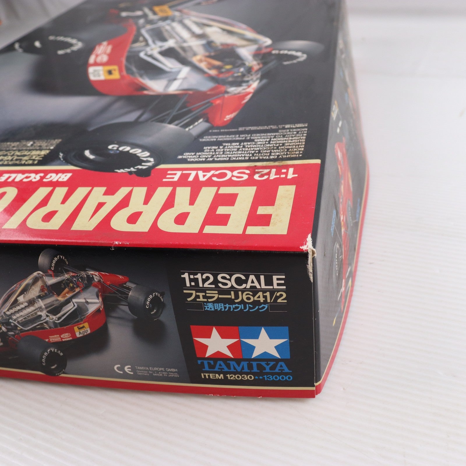 【中古即納】[PTM] ビッグスケールシリーズ No.30 1/12 フルビュー フェラーリ 641/2(F190) 透明カウリング ディスプレイモデル プラモデル(12030) タミヤ(19991231)