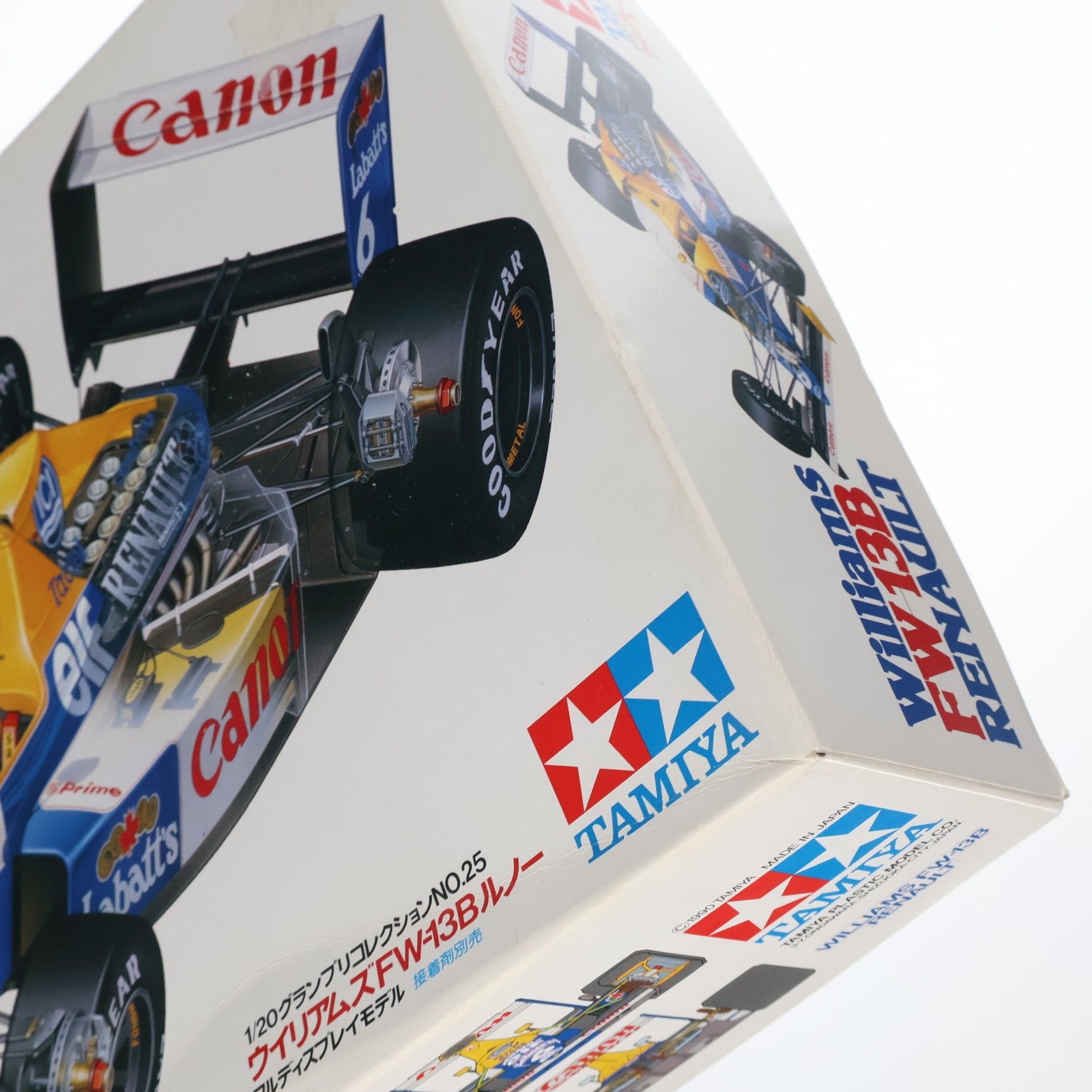 【中古即納】[PTM] グランプリコレクション No.25 1/20 ウィリアムズ FW13B ルノー ディスプレイモデル 定価1500円版 プラモデル(20025) タミヤ(19991231)