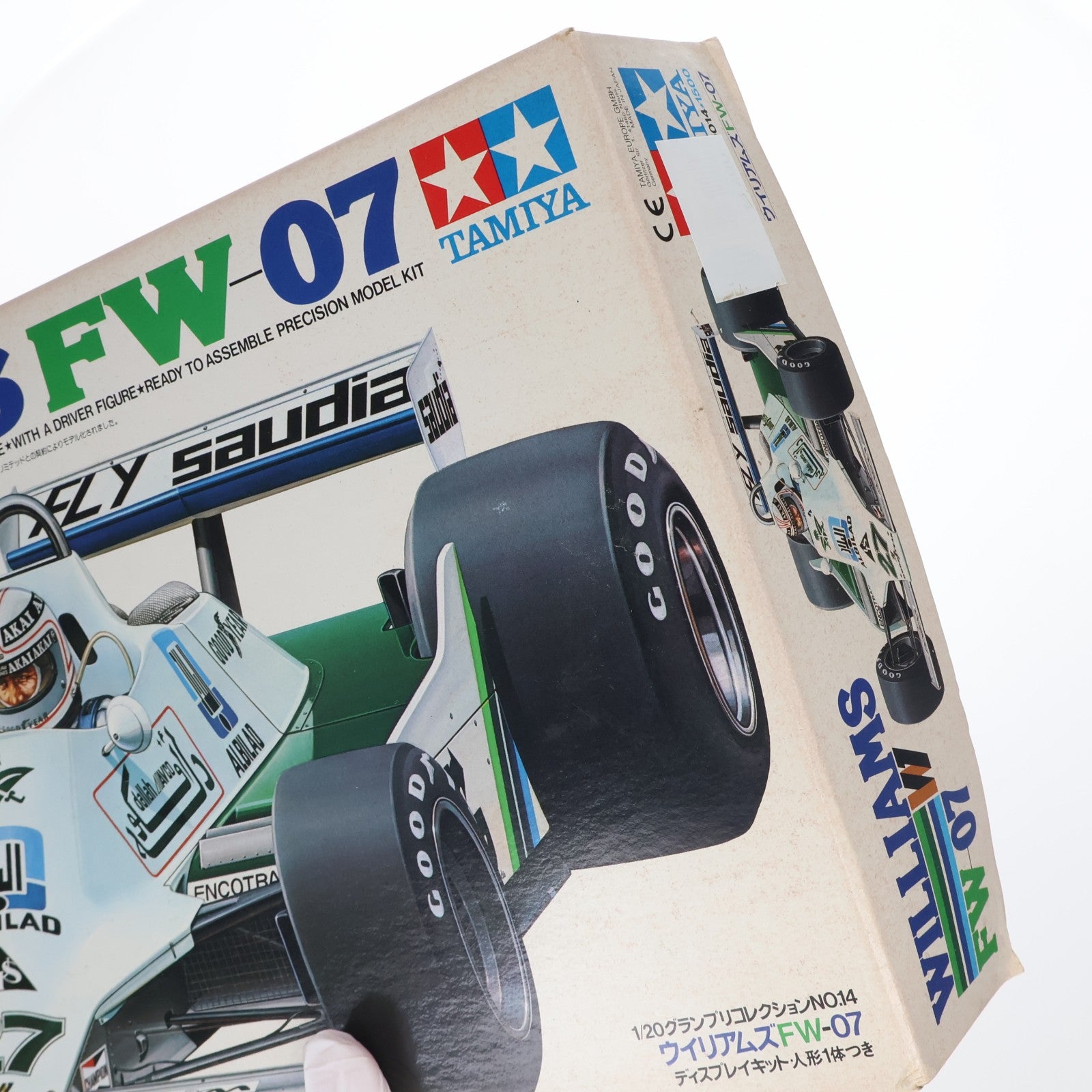 【中古即納】[PTM] グランプリコレクション No.14 1/20 ウィリアムズFW-07 ディスプレイモデル プラモデル(20014) タミヤ(19991231)