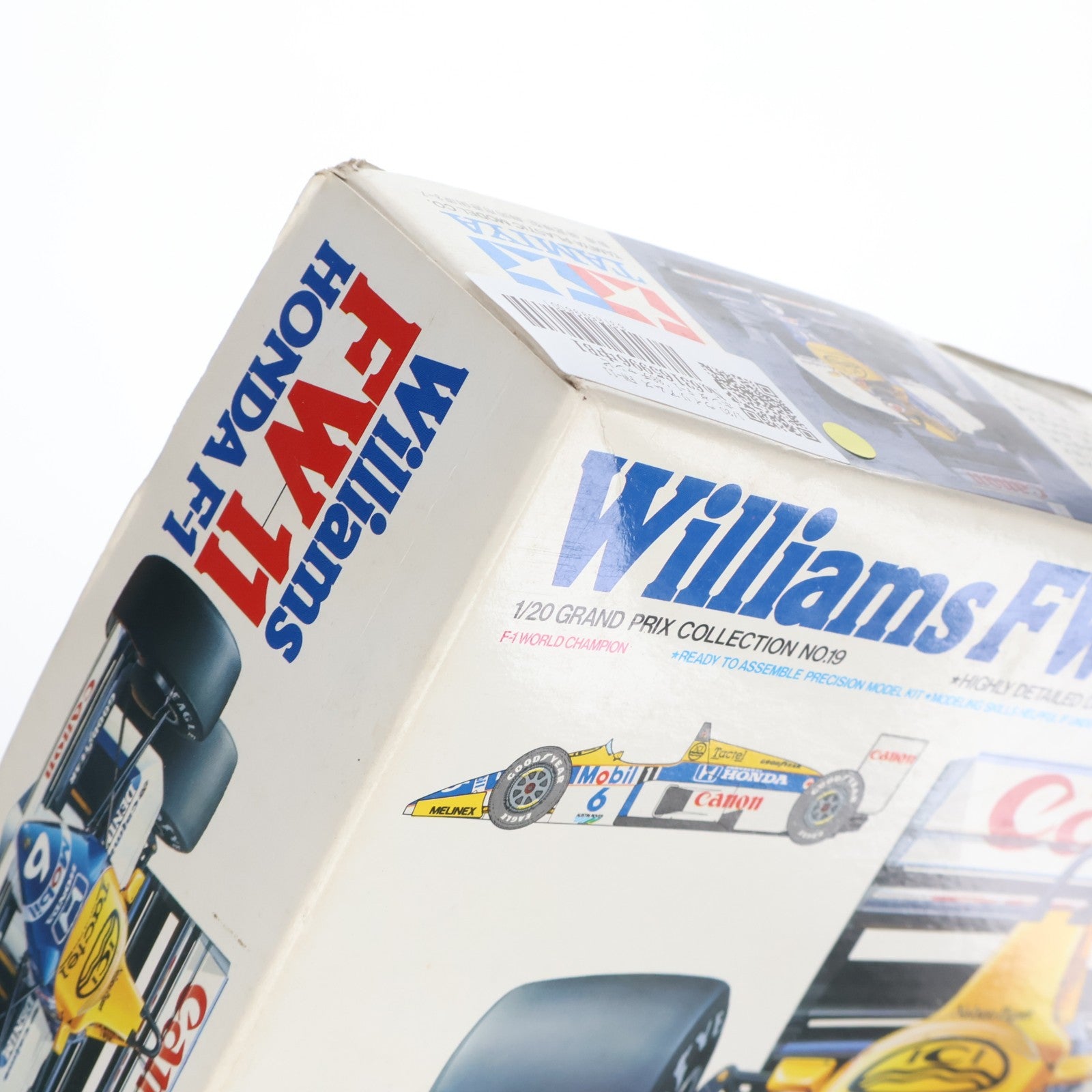 【中古即納】[PTM] グランプリコレクション No.19 1/20 ウイリアムズ FW-11 ホンダ F-1 '86チャンピオンマシン 定価1200円版 ディスプレイモデル プラモデル(20019) タミヤ(19991231)