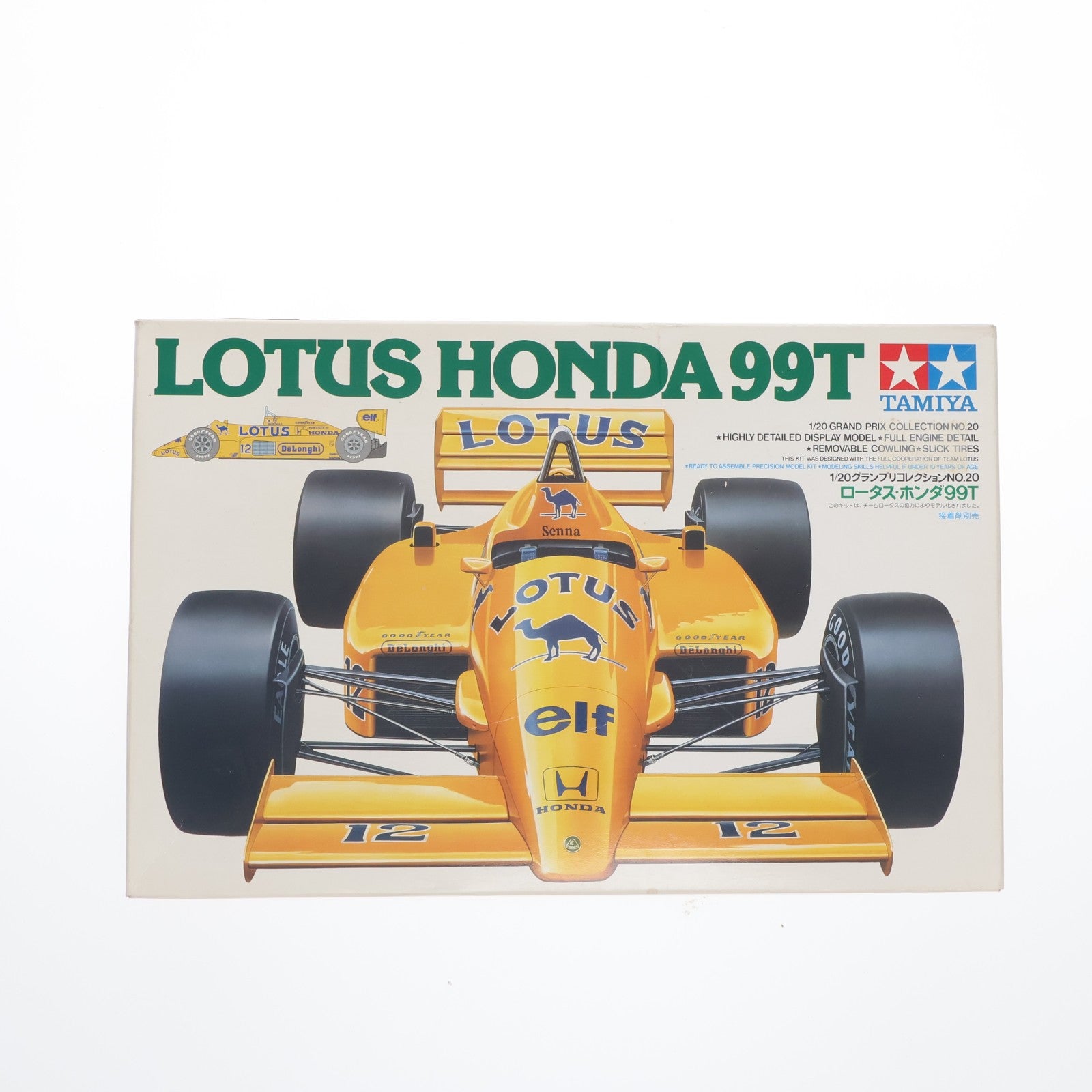 【中古即納】[PTM] グランプリコレクション No.20 1/20 ロータス・ホンダ99T 定価1500円版 プラモデル(20020) タミヤ(19871231)