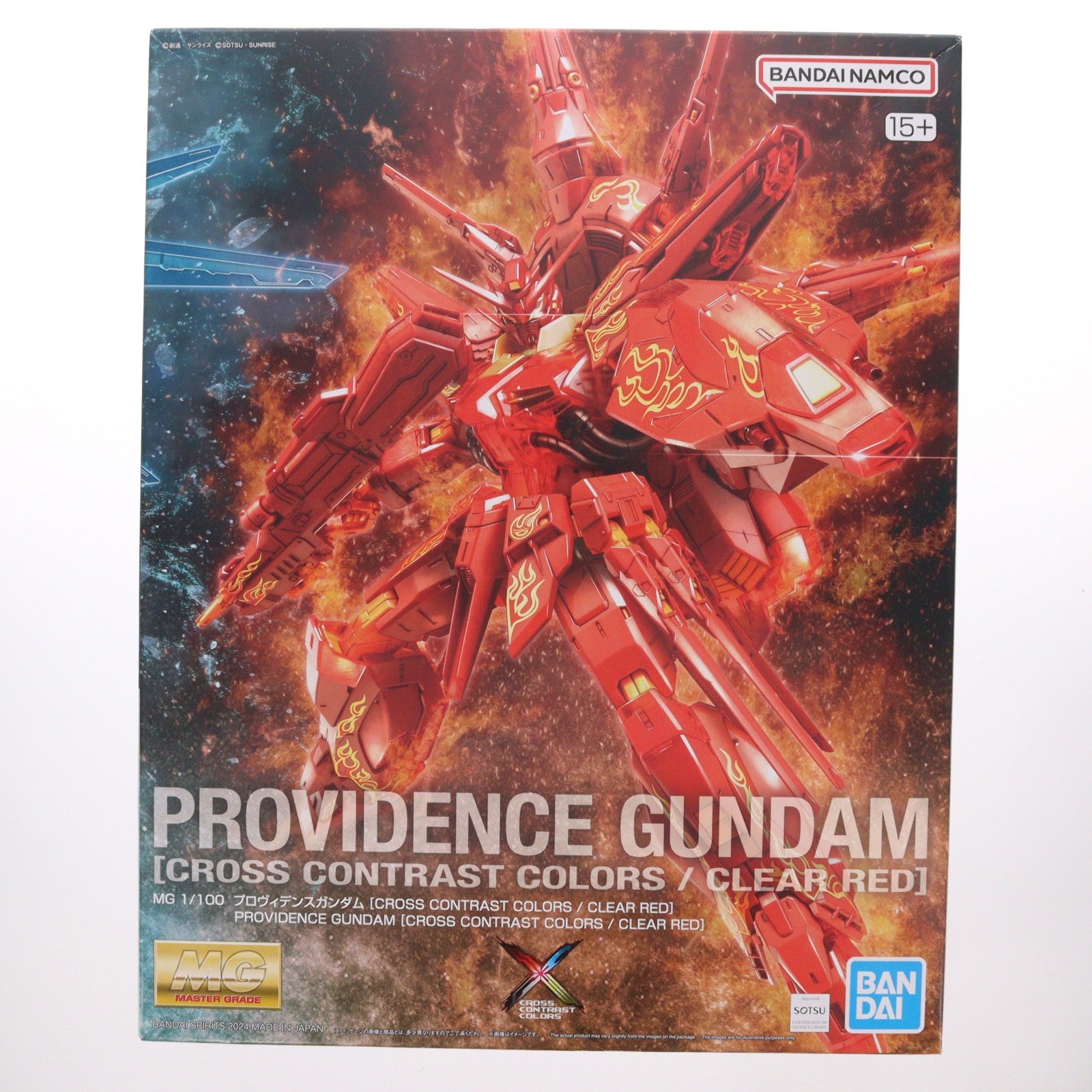 【中古即納】[PTM] 海外限定 MG 1/100 ZGMF-X13A プロヴィデンスガンダム(CROSS CONTRAST COLORS/CLEAR RED) 機動戦士ガンダムSEED(シード) プラモデル(5065595) バンダイスピリッツ(20240531)
