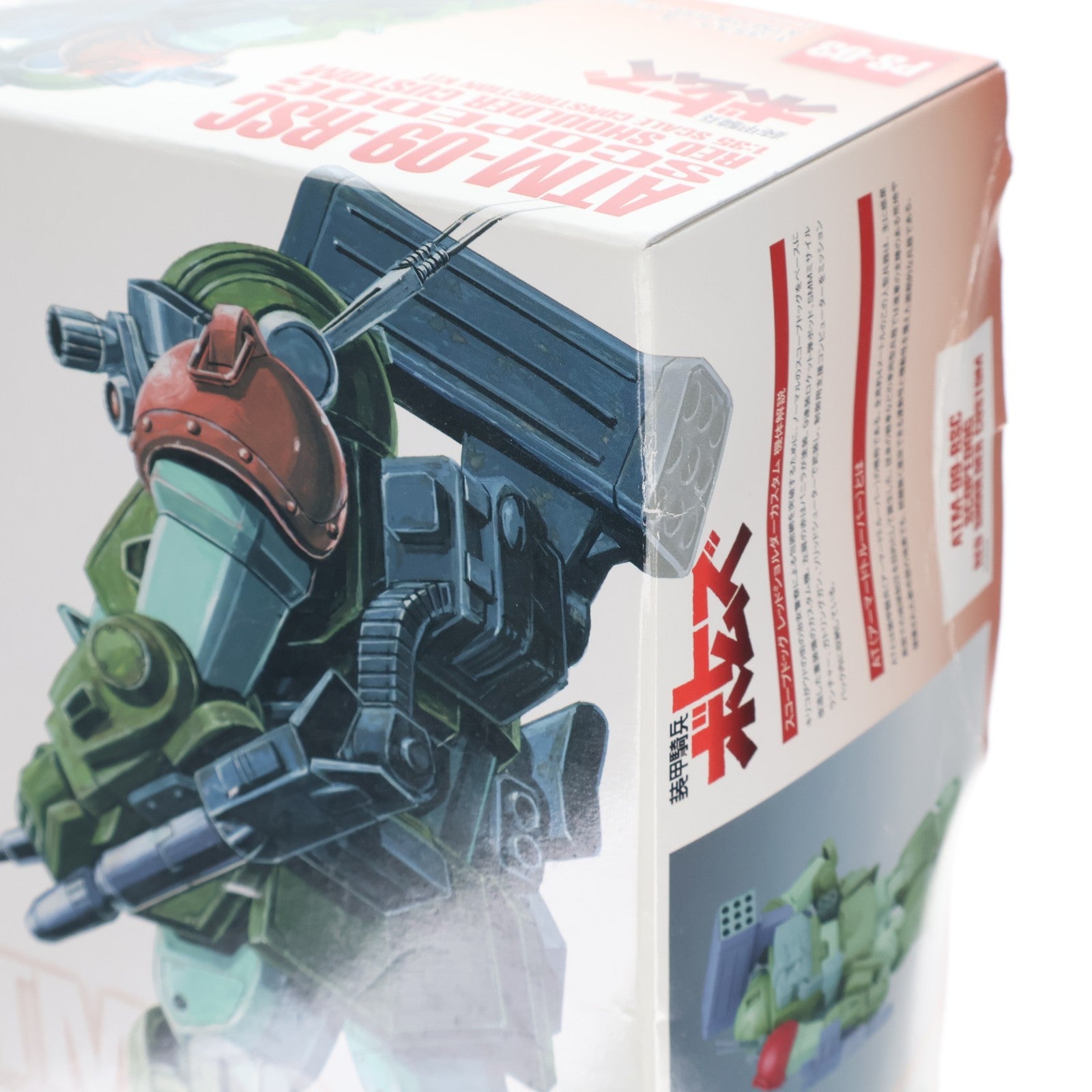 【中古即納】[PTM] 1/35 スコープドッグ レッドショルダーカスタム[PS版] 装甲騎兵ボトムズ プラモデル(BK-224) ウェーブ(WAVE)(20180224)