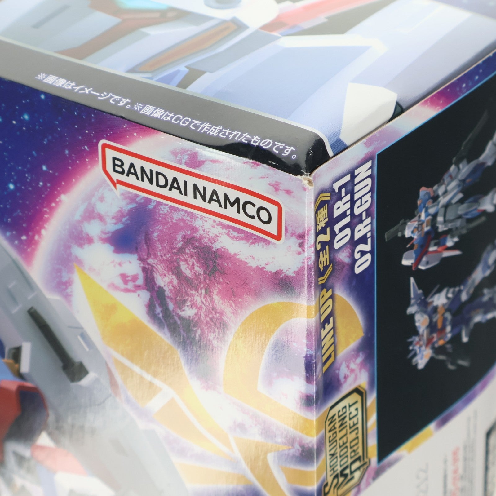 【中古即納】[PTM] (単品)(食玩) R-1 SMP[SHOKUGAN MODELING PROJECT] R-1&R-GUN スーパーロボット大戦OG プラモデル バンダイ(20230123)