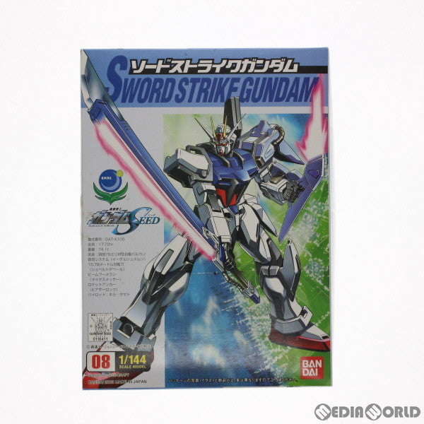 【中古即納】[PTM] 1/144 ソードストライクガンダム 機動戦士ガンダムSEED(シード) シリーズ No.08 プラモデル バンダイ(20070630)
