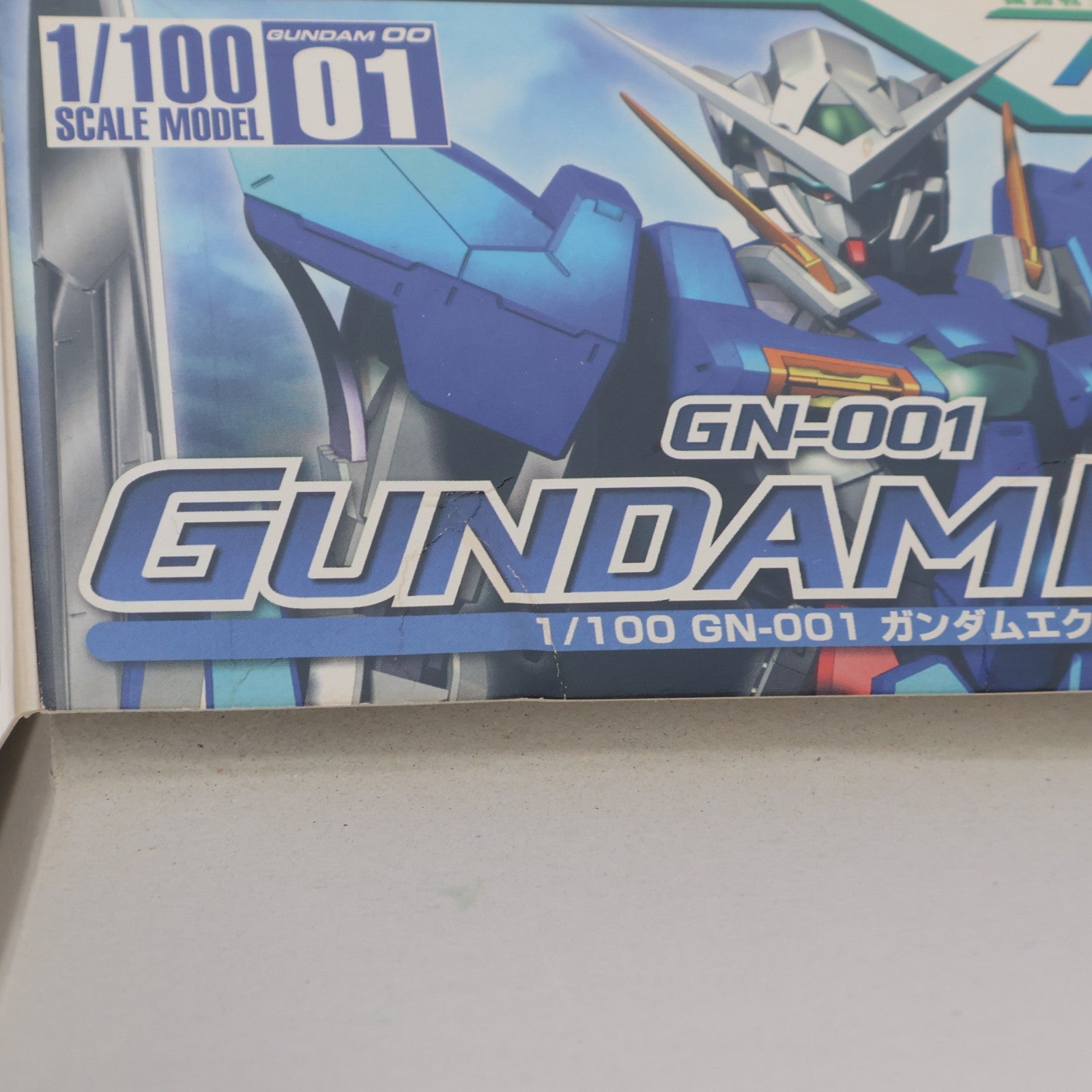 【中古即納】[PTM] 1/100 GN-001 ガンダムエクシア 機動戦士ガンダム00(ダブルオー) プラモデル(0152227) バンダイ(20071110)