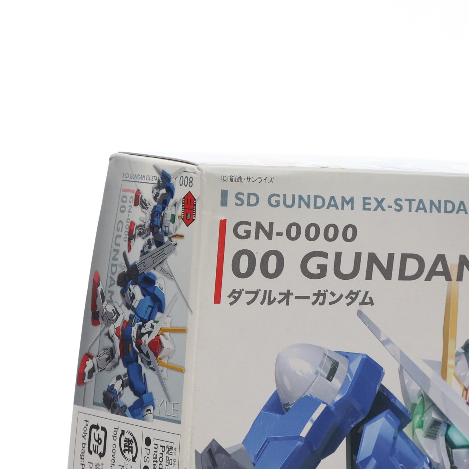 【中古即納】[PTM] SDガンダム EXスタンダード 008 GN-0000 ダブルオーガンダム 機動戦士ガンダム00(ダブルオー) プラモデル(0204936) バンダイ(20171223)
