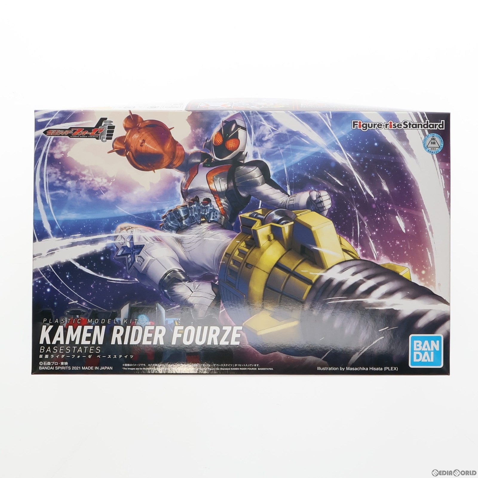 【中古即納】[PTM] Figure-rise Standard(フィギュアライズ スタンダード) 仮面ライダーフォーゼ ベースステイツ プラモデル(2563764) バンダイスピリッツ(20210911)