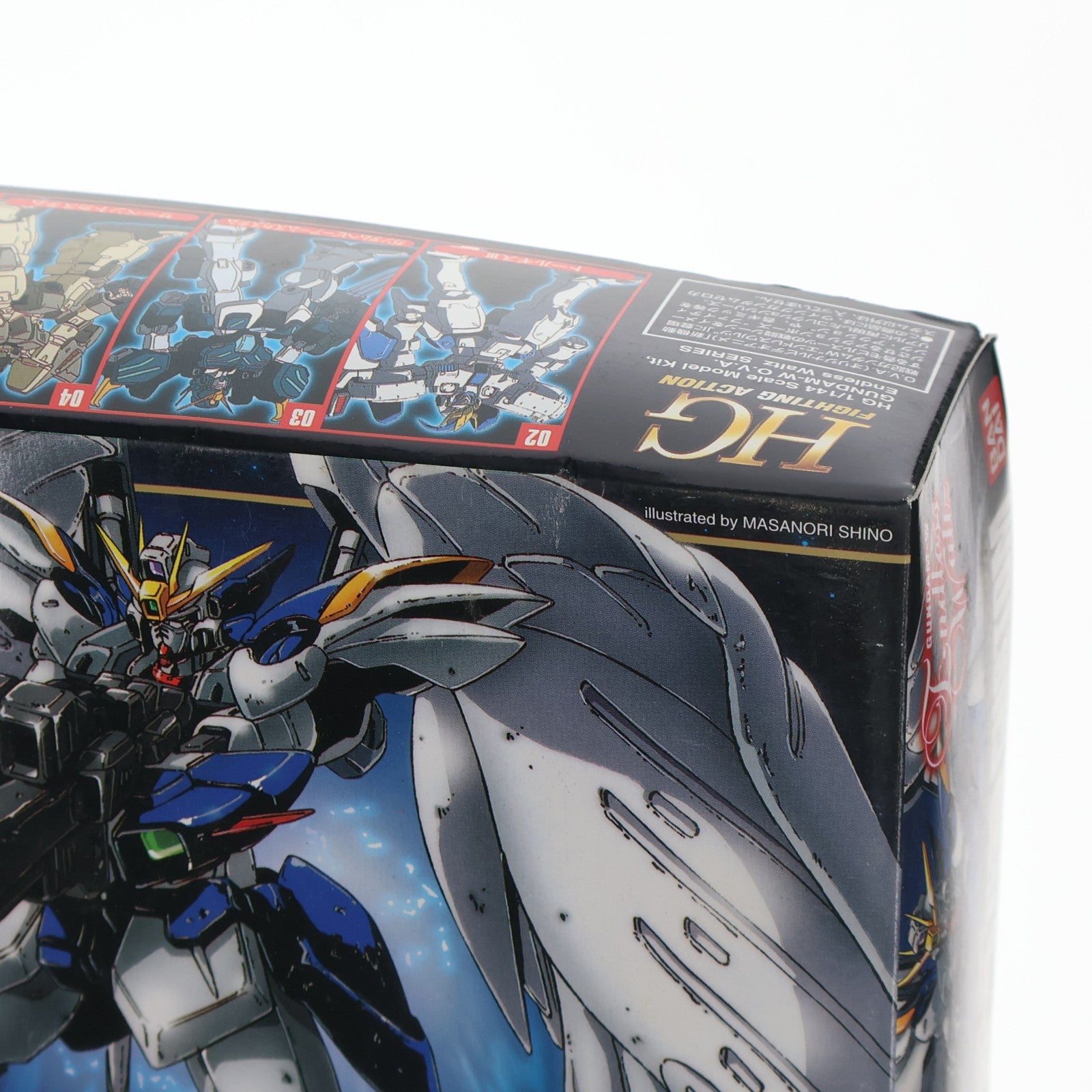 【中古即納】[PTM] HG 1/144 XXXG-00W0 ウイングガンダムゼロカスタム 新機動戦記ガンダムW Endless Waltz(エンドレスワルツ) プラモデル バンダイ(19980430)