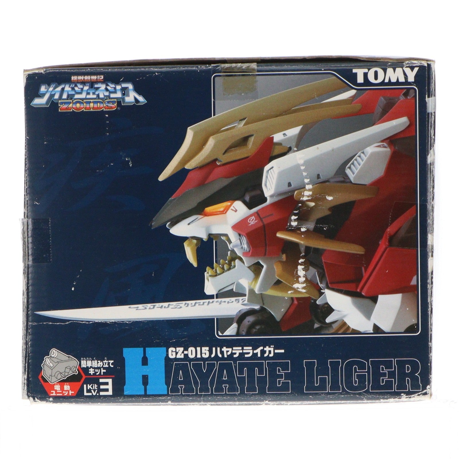 【中古即納】[PTM] 1/72 GZ-015 ハヤテライガー ZOIDS GENESIS(ゾイドジェネシス) プラモデル(714934) トミー(20050831)