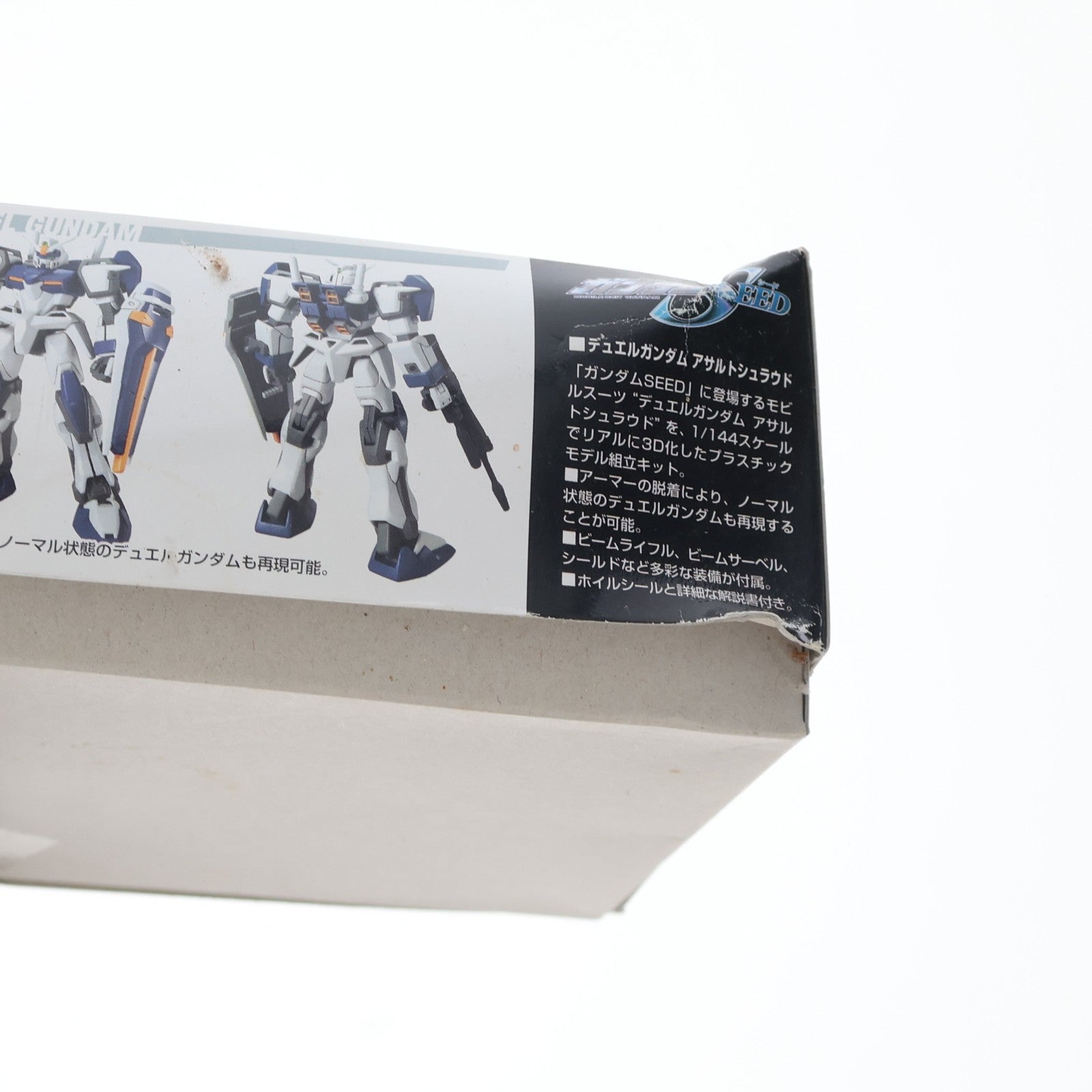 【中古即納】[PTM] HG 1/144 デュエルガンダム アサルトシュラウド 機動戦士ガンダムSEED(シード) プラモデル バンダイ(20021120)
