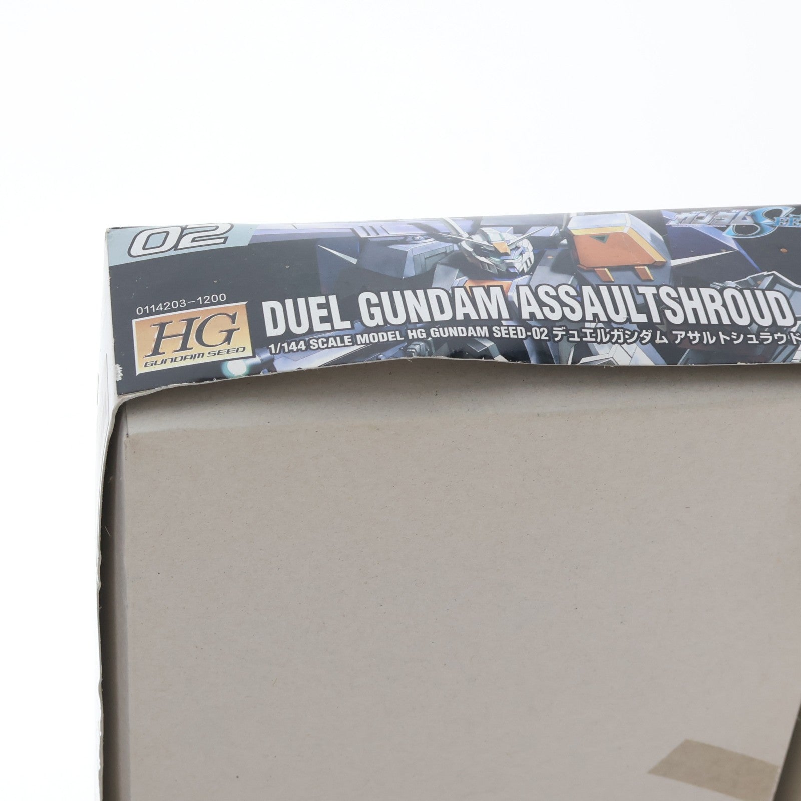 【中古即納】[PTM] HG 1/144 デュエルガンダム アサルトシュラウド 機動戦士ガンダムSEED(シード) プラモデル バンダイ(20021120)