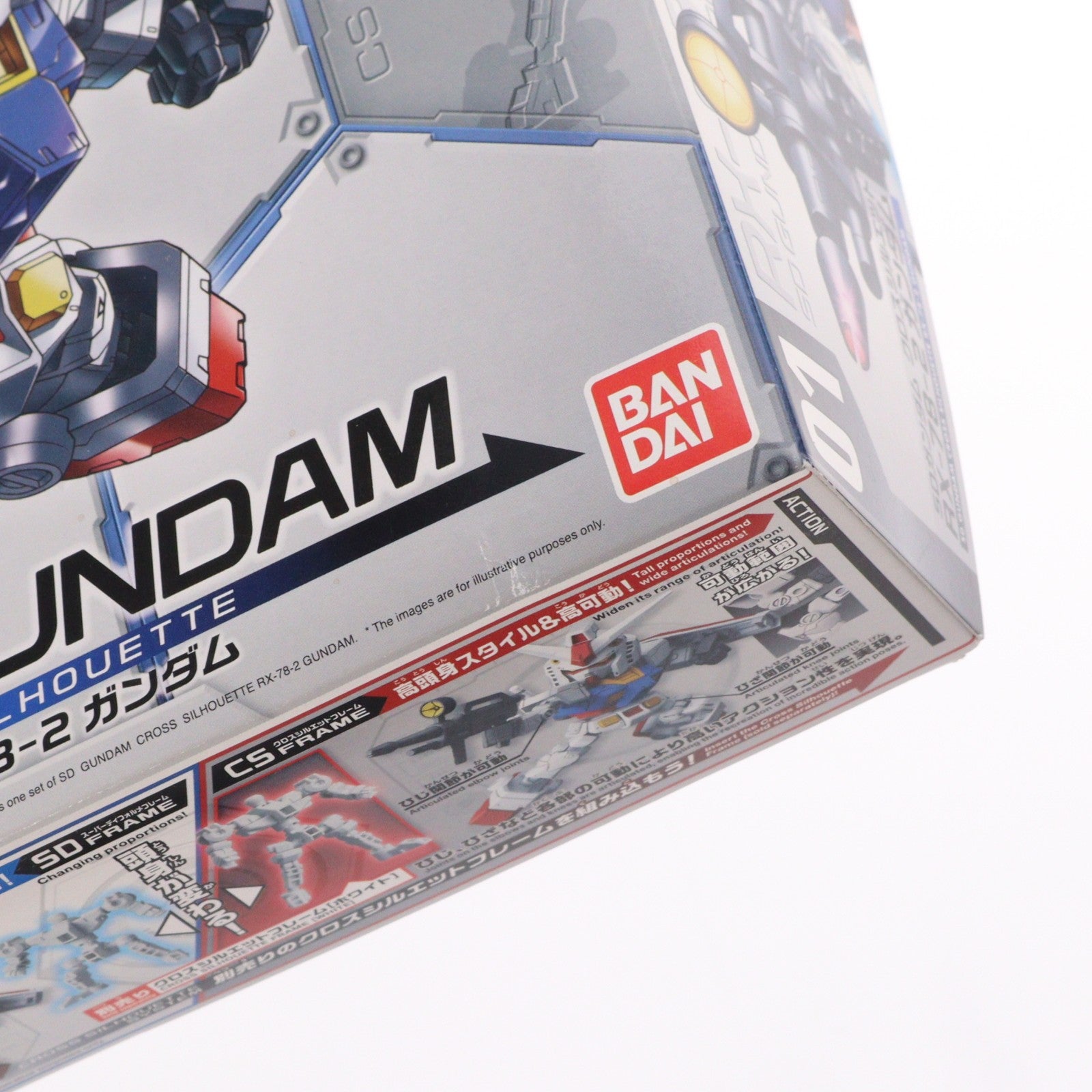 【中古即納】[PTM] SDガンダム クロスシルエット RX-78-2 ガンダム 機動戦士ガンダム プラモデル(0225762) バンダイ(20180630)