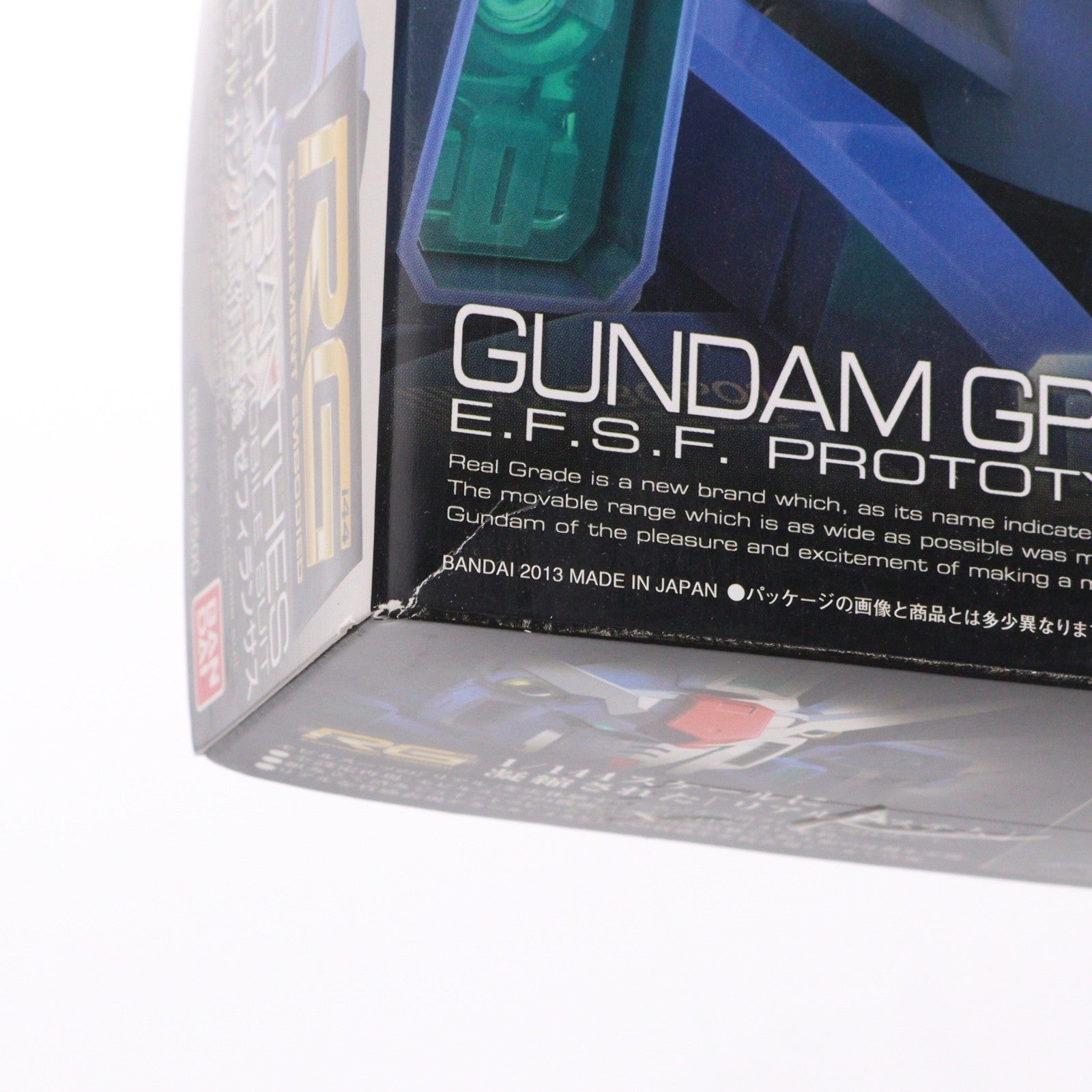 【中古即納】[PTM] RG 1/144 RX-78 GP-01 ガンダム試作1号機 ゼフィランサス 機動戦士ガンダム0083 STARDUST MEMORY(スターダストメモリー) プラモデル(0182654) バンダイ(20130731)