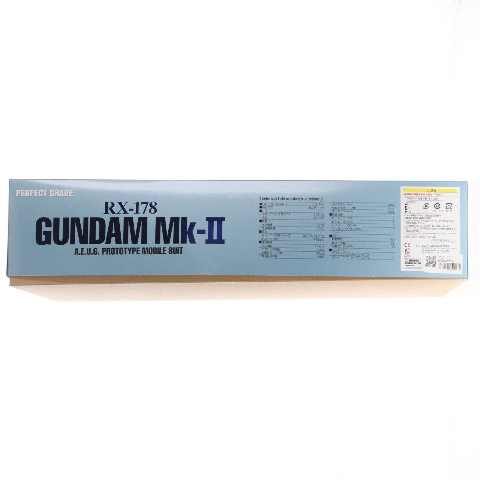 【中古即納】[PTM] (再販) PG 1/60 RX-178 ガンダムMk-II(エゥーゴ) 機動戦士Zガンダム プラモデル(5064872) バンダイスピリッツ(20241130)