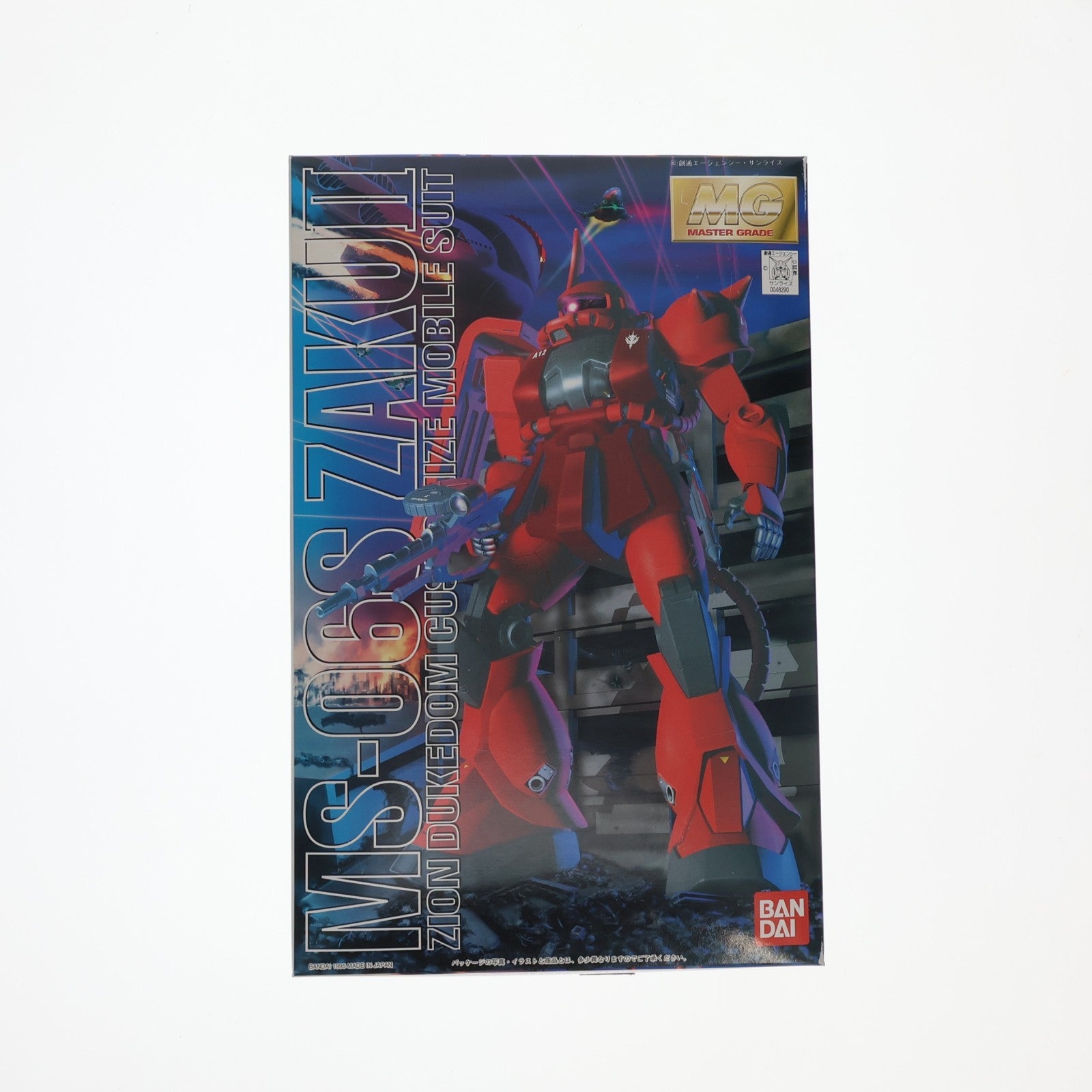 【中古即納】[PTM] MG 1/100 MS-06S シャア・アズナブル専用 ザクII 機動戦士ガンダム プラモデル(0048290) バンダイ(20170802)