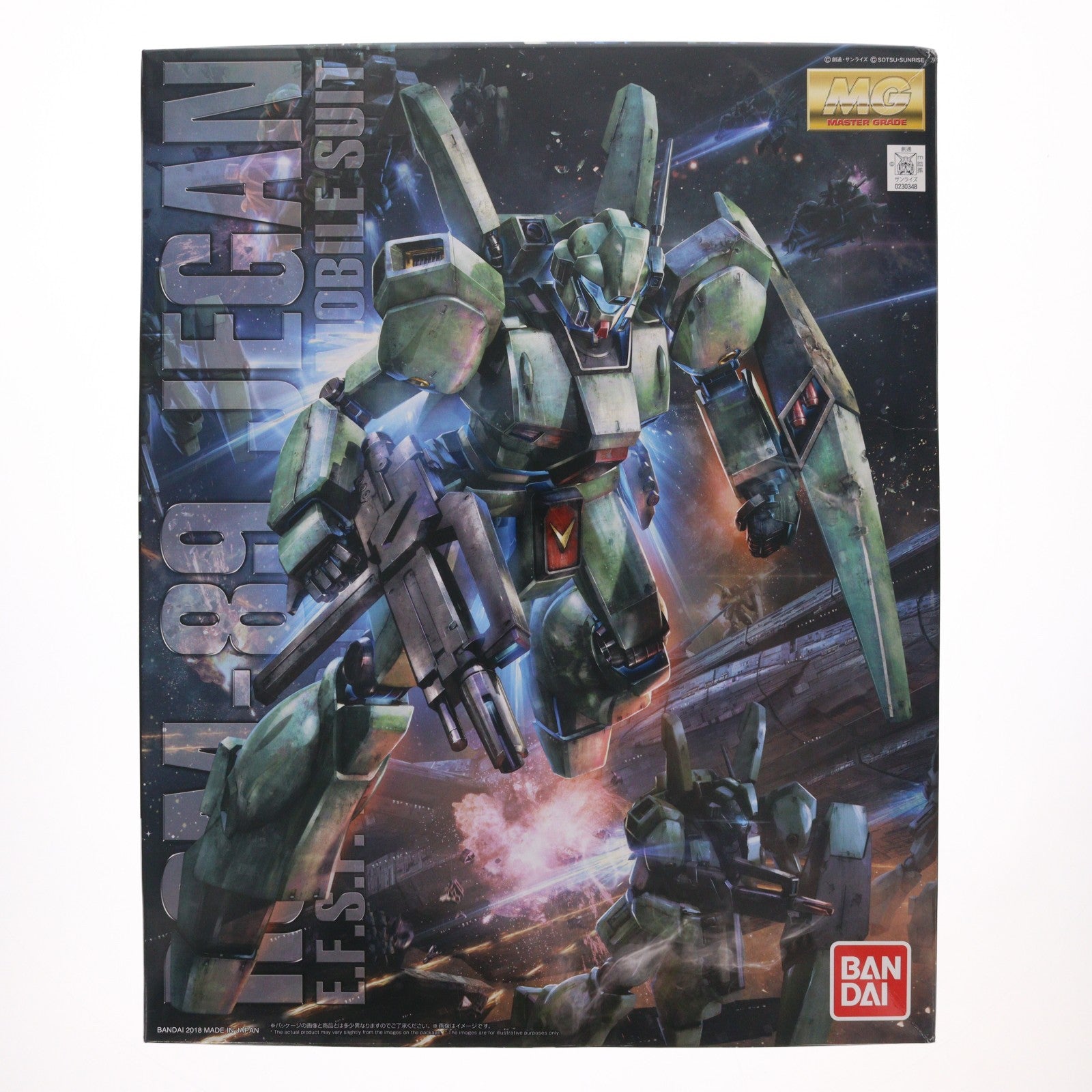 【中古即納】[PTM] MG 1/100 RGM-89 ジェガン 機動戦士ガンダム 逆襲のシャア プラモデル(0230348) バンダイ(20180714)